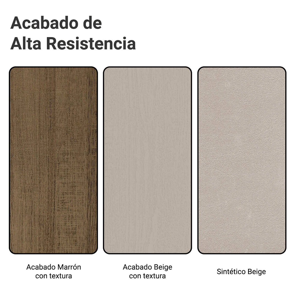 Juego de comedor Aline Marrón y Crema 90x76cm Cuadrado de Cuatro Puestos con Cuatro Sillas - COMEDORES | Bylmo