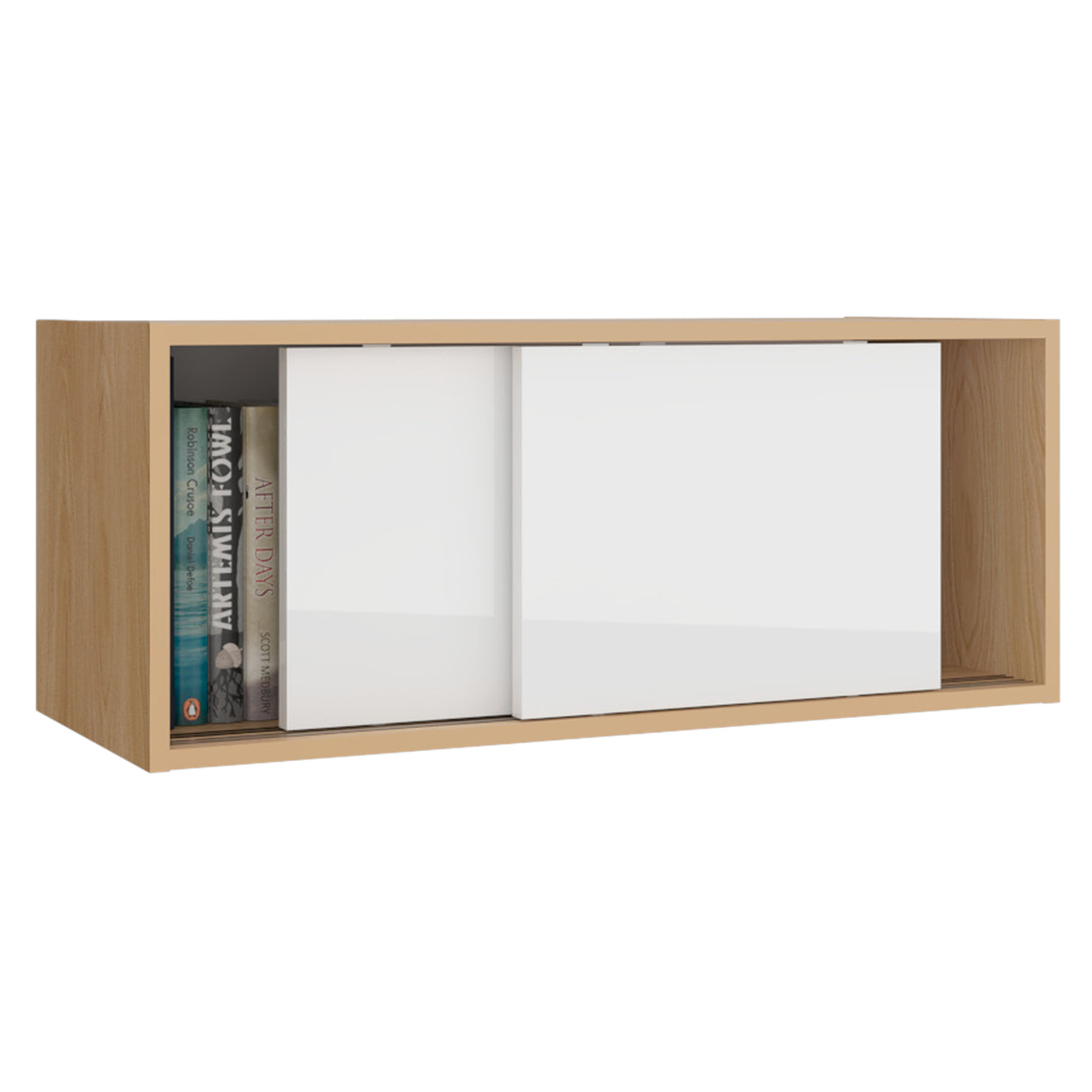 Gabinete de Baño Note Fresno 81x33cm Rectangular sin Entrepaños - GABINETES DE BANHO | Bylmo