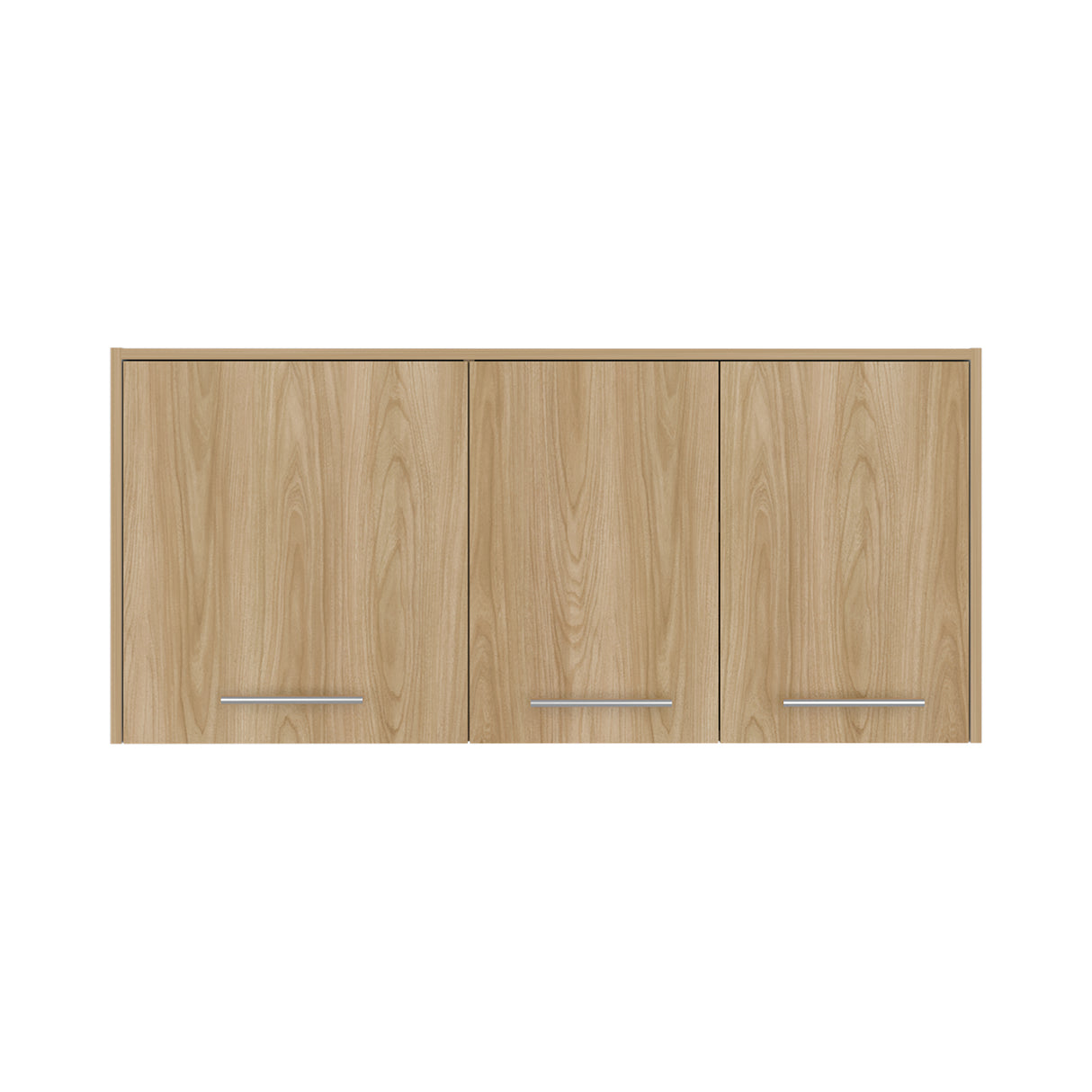 Mueble Superior de Cocina Orion Fresno 120x54.5cm con Tres Puertas y con Locero - MUEBLES SUPERIORES DE COCINA | Bylmo