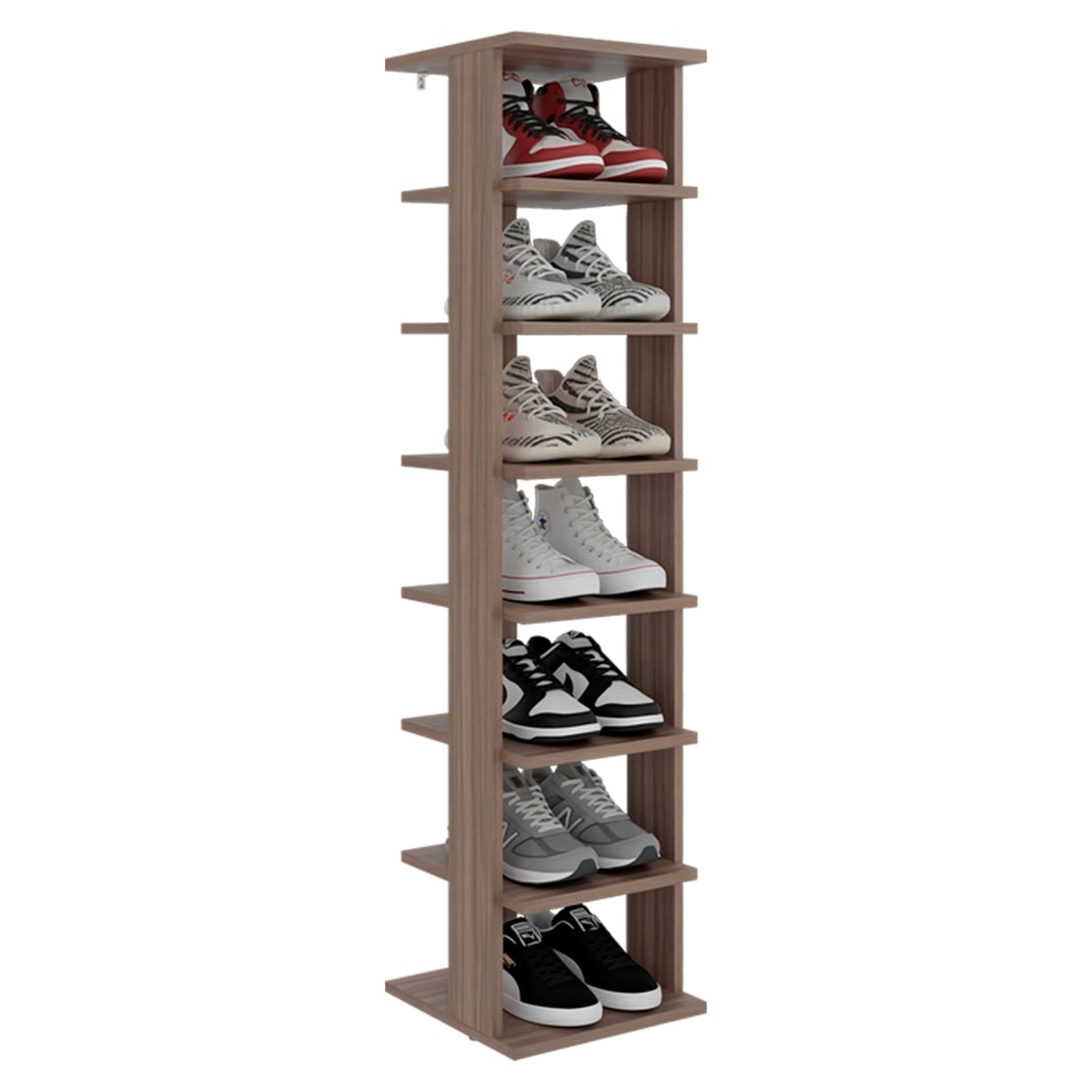 Zapatero Odesto Avellana 29.7x123.8cm de Siete Niveles - ZAPATEROS | Bylmo