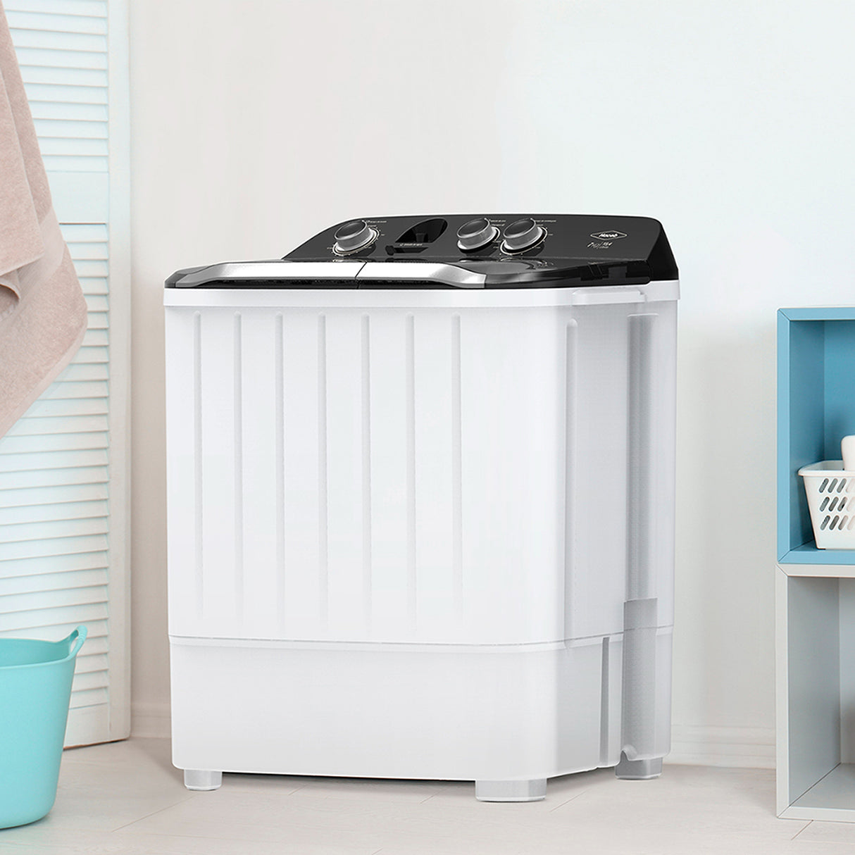 Lavadora Haceb Blanco 42x93.4cm Para 7 Kilos con 5 Funciones Preconfiguradas - LAVADORAS Y SECADORAS | Bylmo