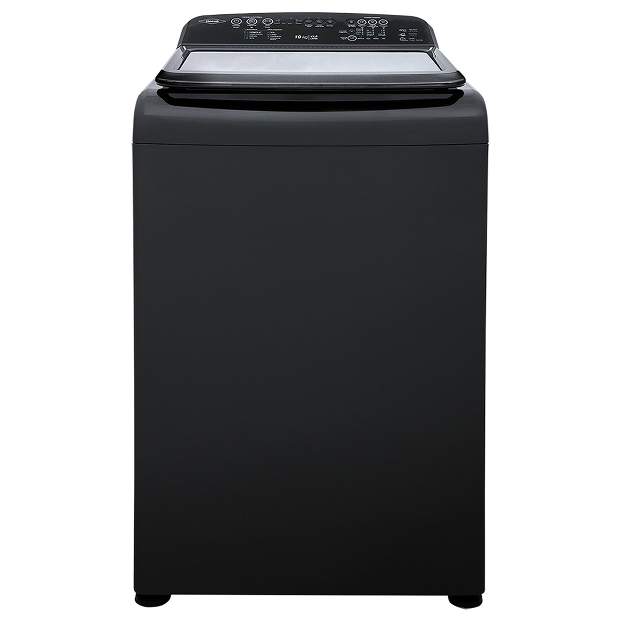 Lavadora Haceb Negra 67x115cm Para 19 Kilos con 6 Funciones Preconfiguradas - LAVADORAS Y SECADORAS | Bylmo