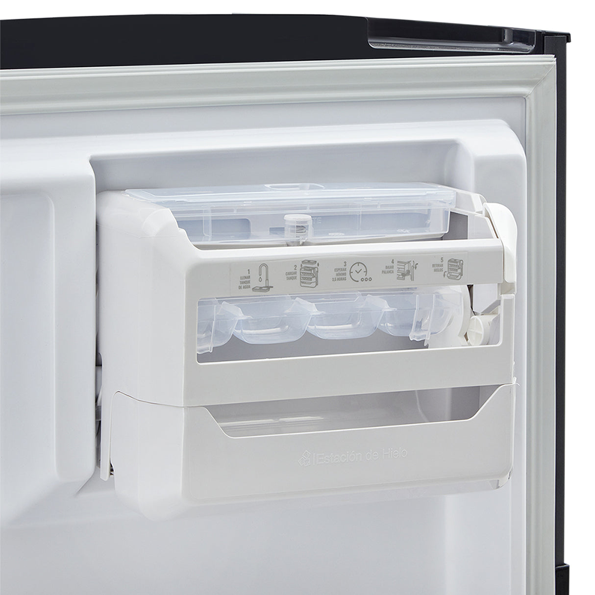 Nevera Inverter No Frost Haceb Titanio 62x148.5cm De 243 Litros con Dispensador de Agua - NEVERAS | Bylmo