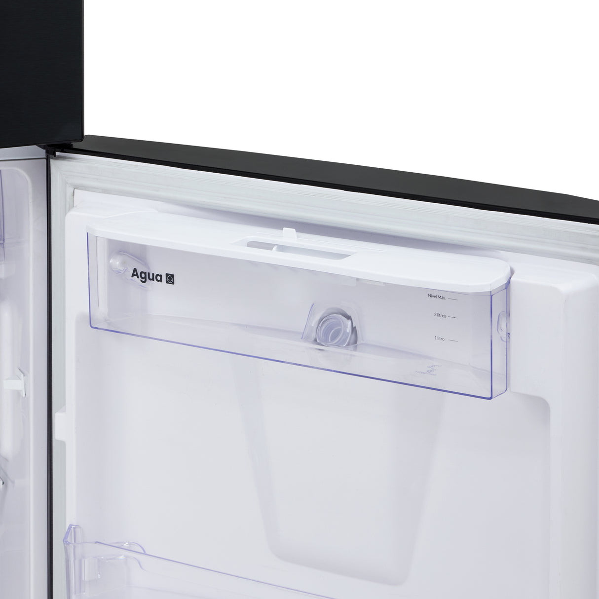 Nevera No Frost Haceb Negro Esmeralda 73.1x175.6cm De 404 Litros con Dispensador de Agua - NEVERAS | Bylmo