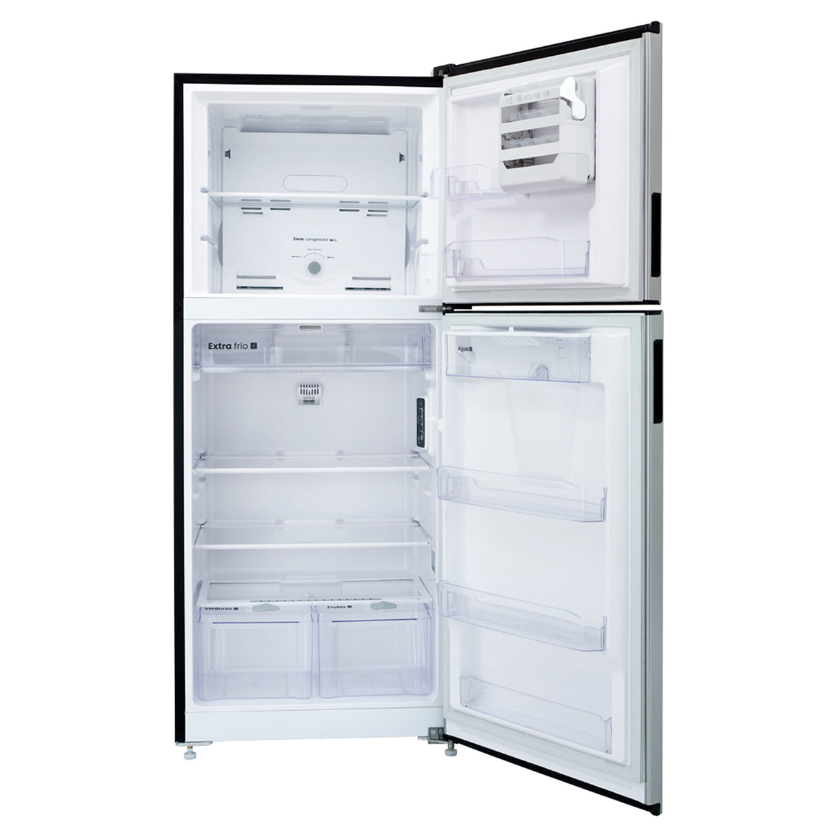 Nevera No Frost Haceb Inox 74x175.5cm De 404 Litros con Dispensador de Agua - NEVERAS | Bylmo