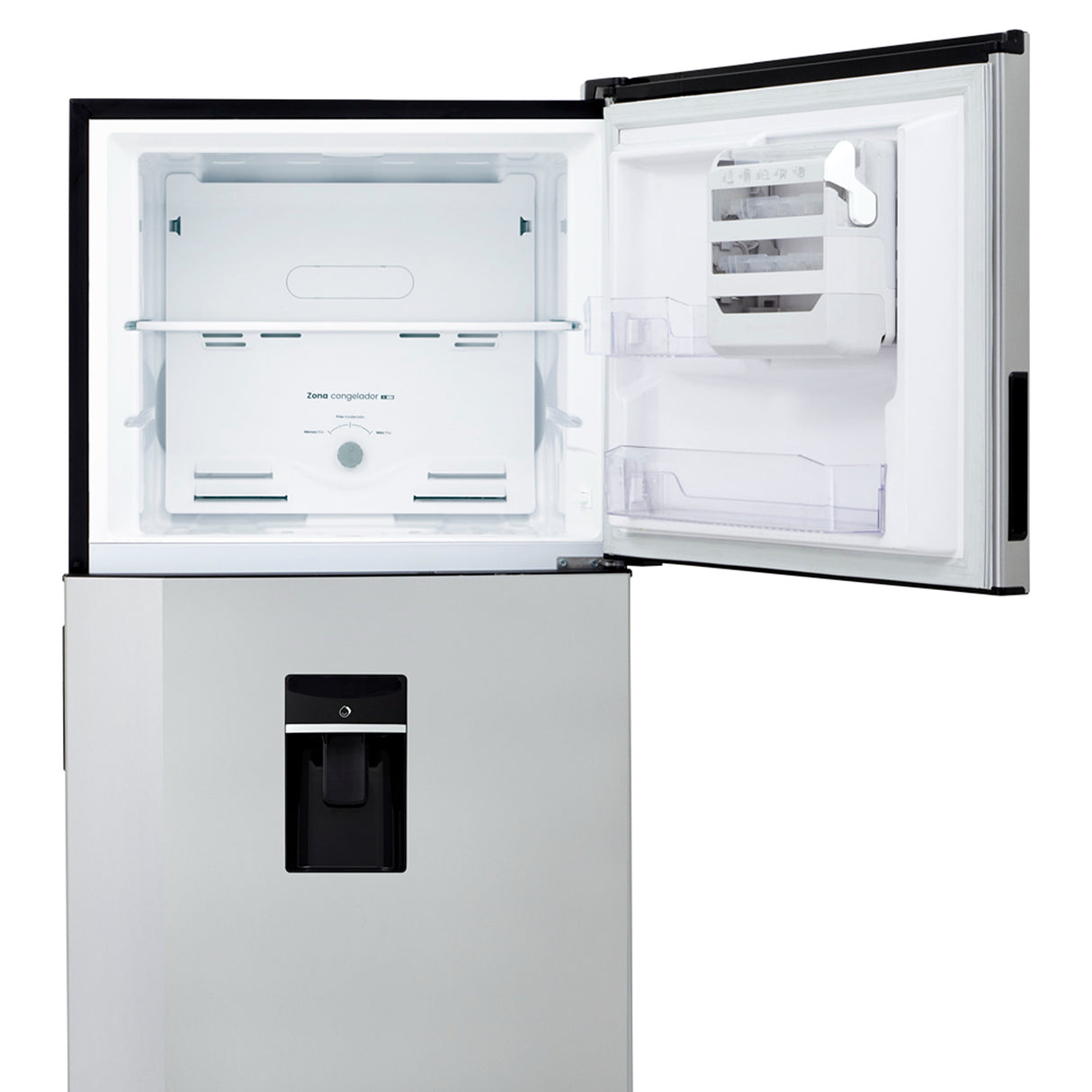 Nevera No Frost Haceb Inox 74x175.5cm De 404 Litros con Dispensador de Agua - NEVERAS | Bylmo