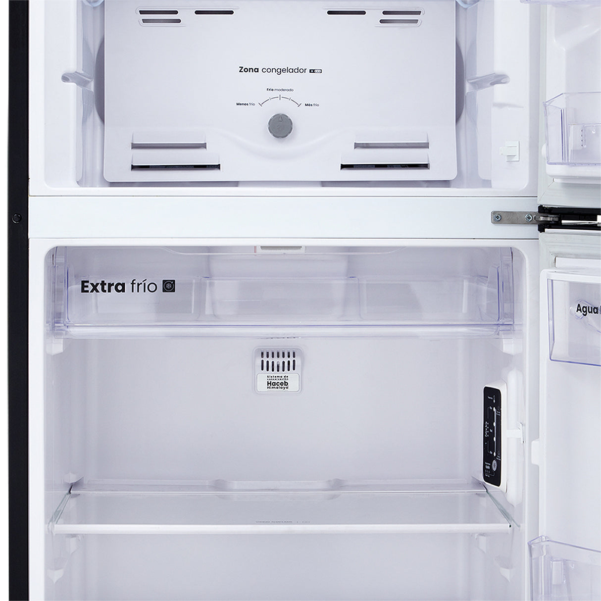 Nevera No Frost Haceb Titanio 74x175.5cm De 448 Litros con Dispensador de Agua - NEVERAS | Bylmo