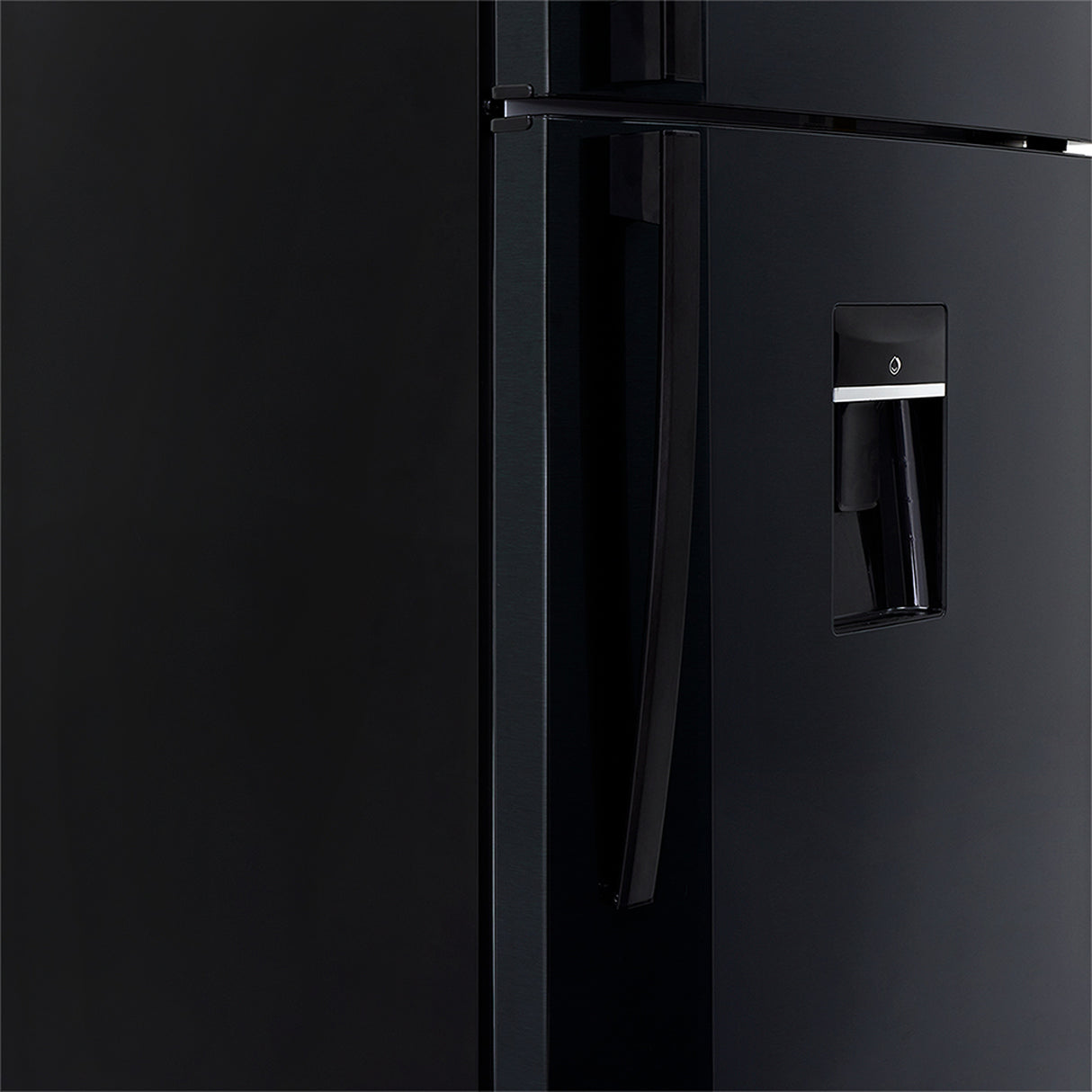 Nevera No Frost Haceb Negro Esmeralda 74x188cm De 448 Litros con Dispensador de Agua - NEVERAS | Bylmo