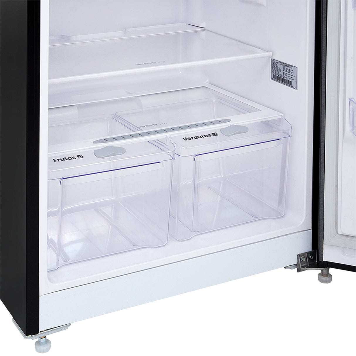 Nevera No Frost Haceb Negro Esmeralda 74x188cm De 448 Litros con Dispensador de Agua - NEVERAS | Bylmo