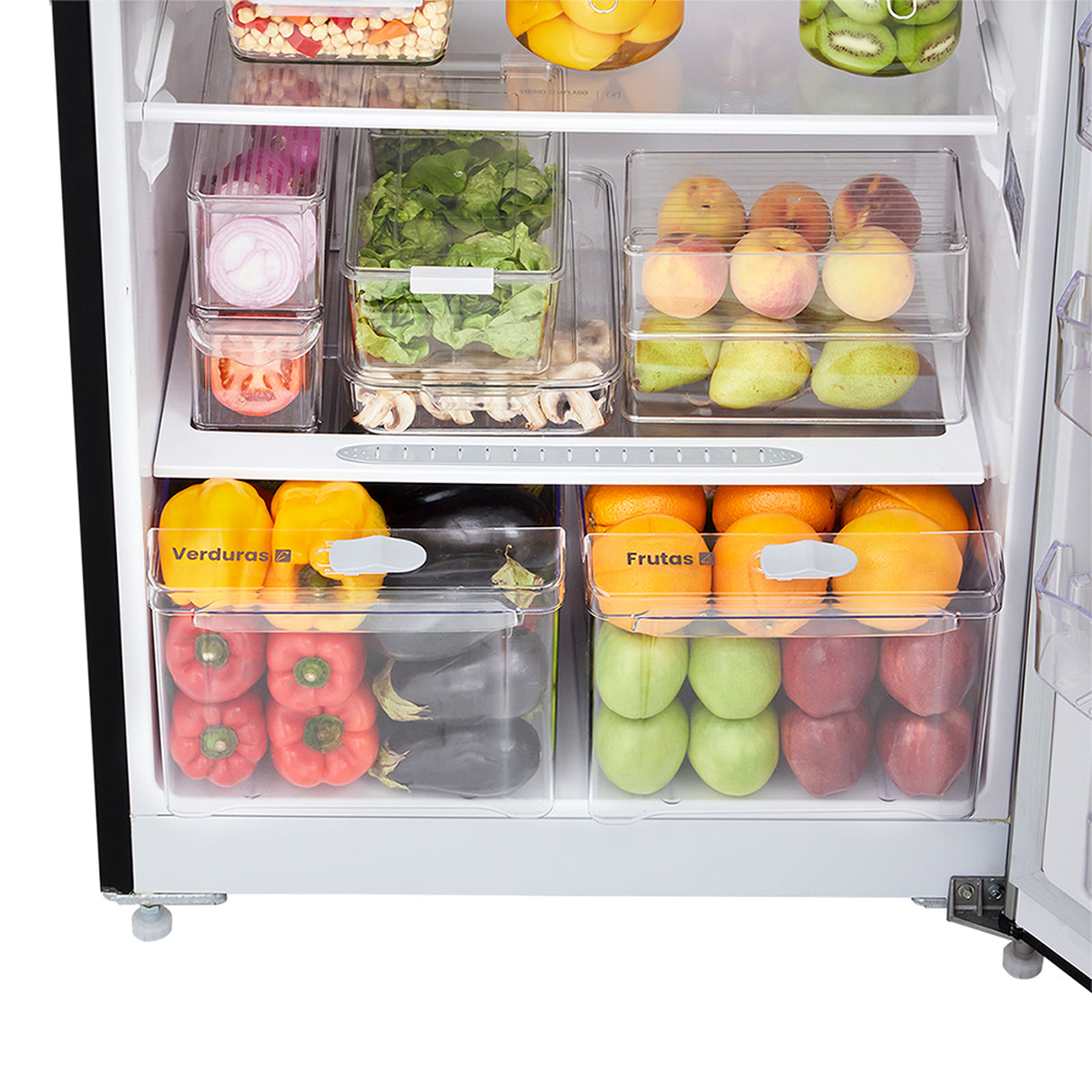 Nevera No Frost Haceb Inox 74x188cm De 448 Litros con Dispensador de Agua - NEVERAS | Bylmo
