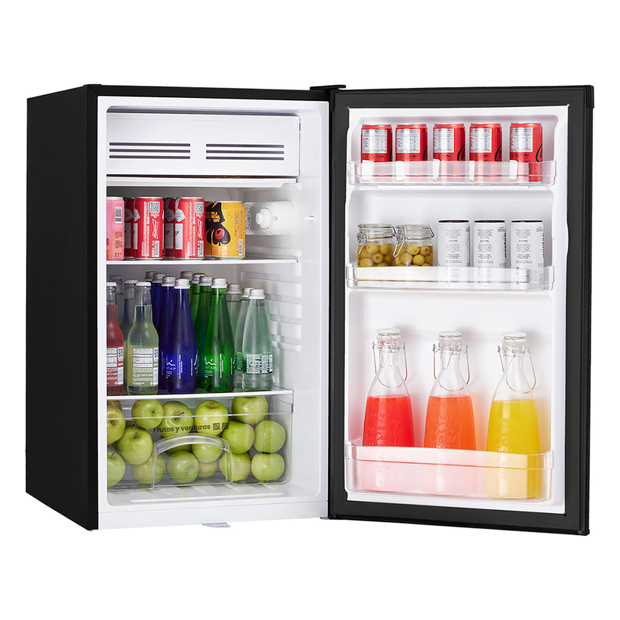 Mini Bar No Frost Haceb Negro 49.3x84.2cm de 122 Litros - MINIBAR | Bylmo