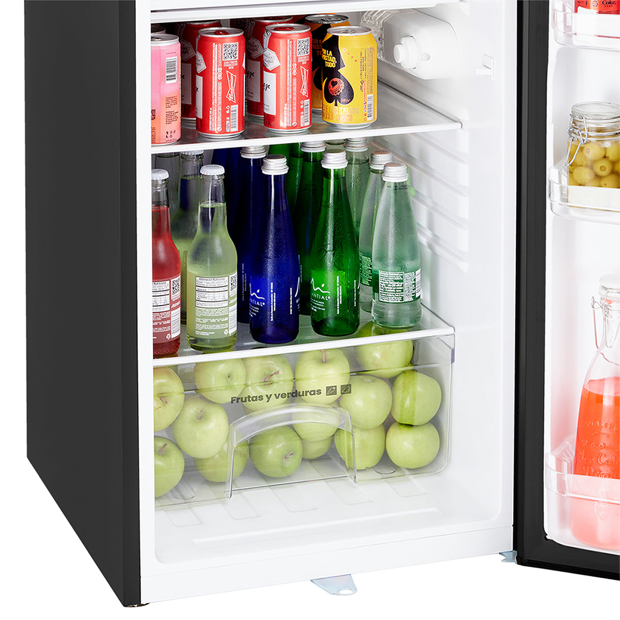 Mini Bar No Frost Haceb Negro 49.3x84.2cm de 122 Litros - MINIBAR | Bylmo