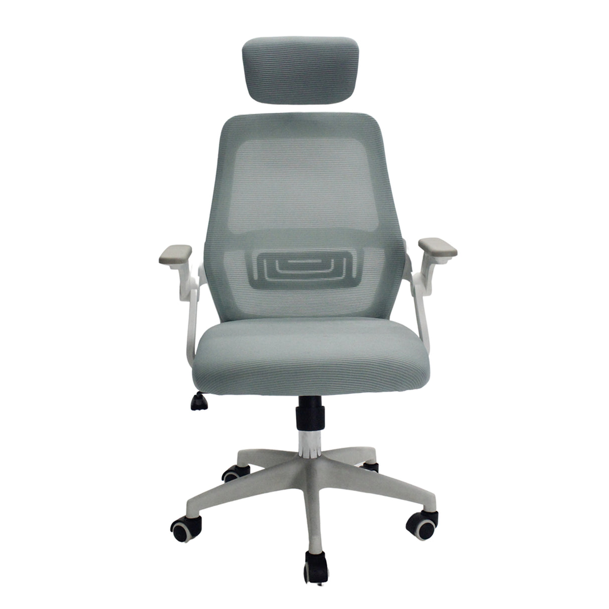 Silla Gerencial Azul Aguamarina 72x119cm con Apoya Brazos con Soporte Lumbar y con Apoya Cabezas - SILLAS DE OFICINA | Bylmo