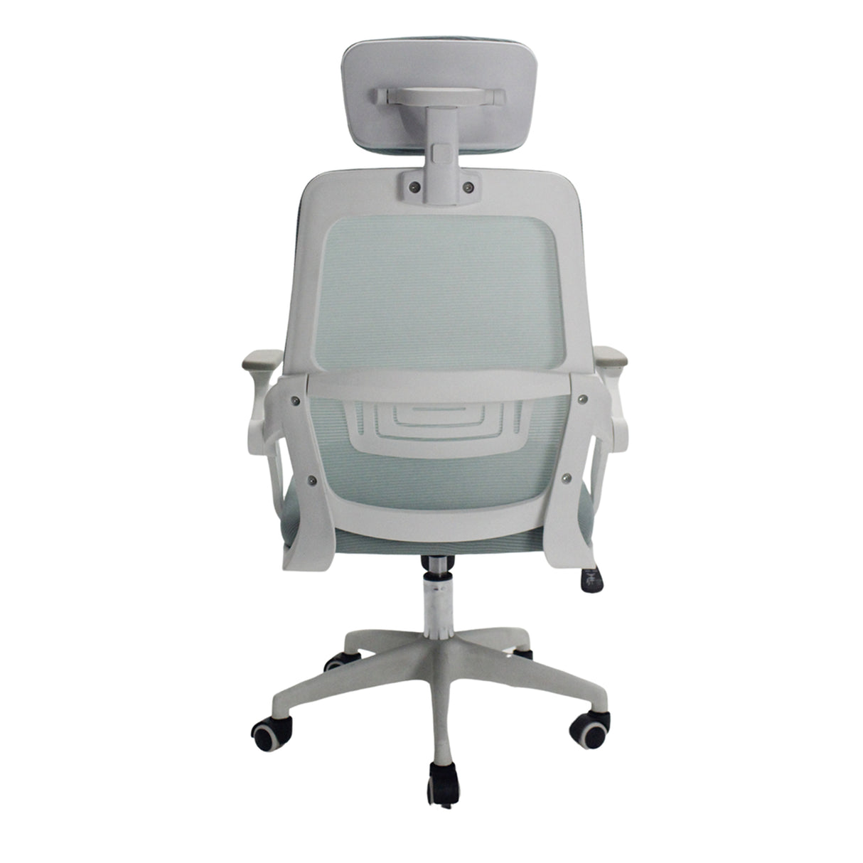Silla Gerencial Azul Aguamarina 72x119cm con Apoya Brazos con Soporte Lumbar y con Apoya Cabezas - SILLAS DE OFICINA | Bylmo