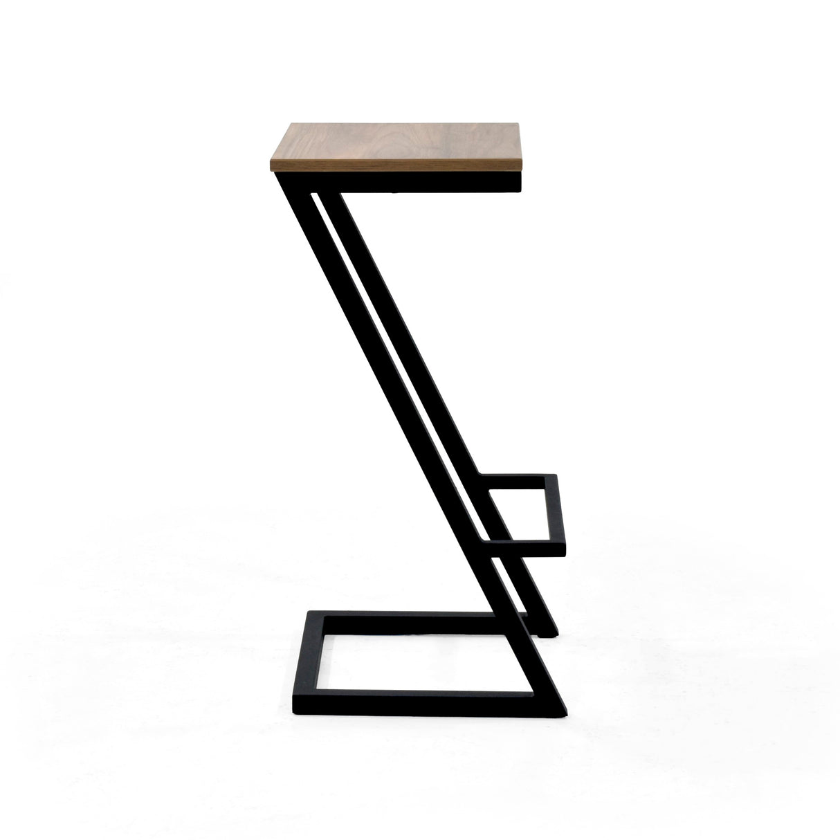 Butaco Mácula y Negro 35x71cm de Asiento Cuadrado sin Espaldar y sin Apoya Brazos - SILLAS Y BUTACOS | Bylmo