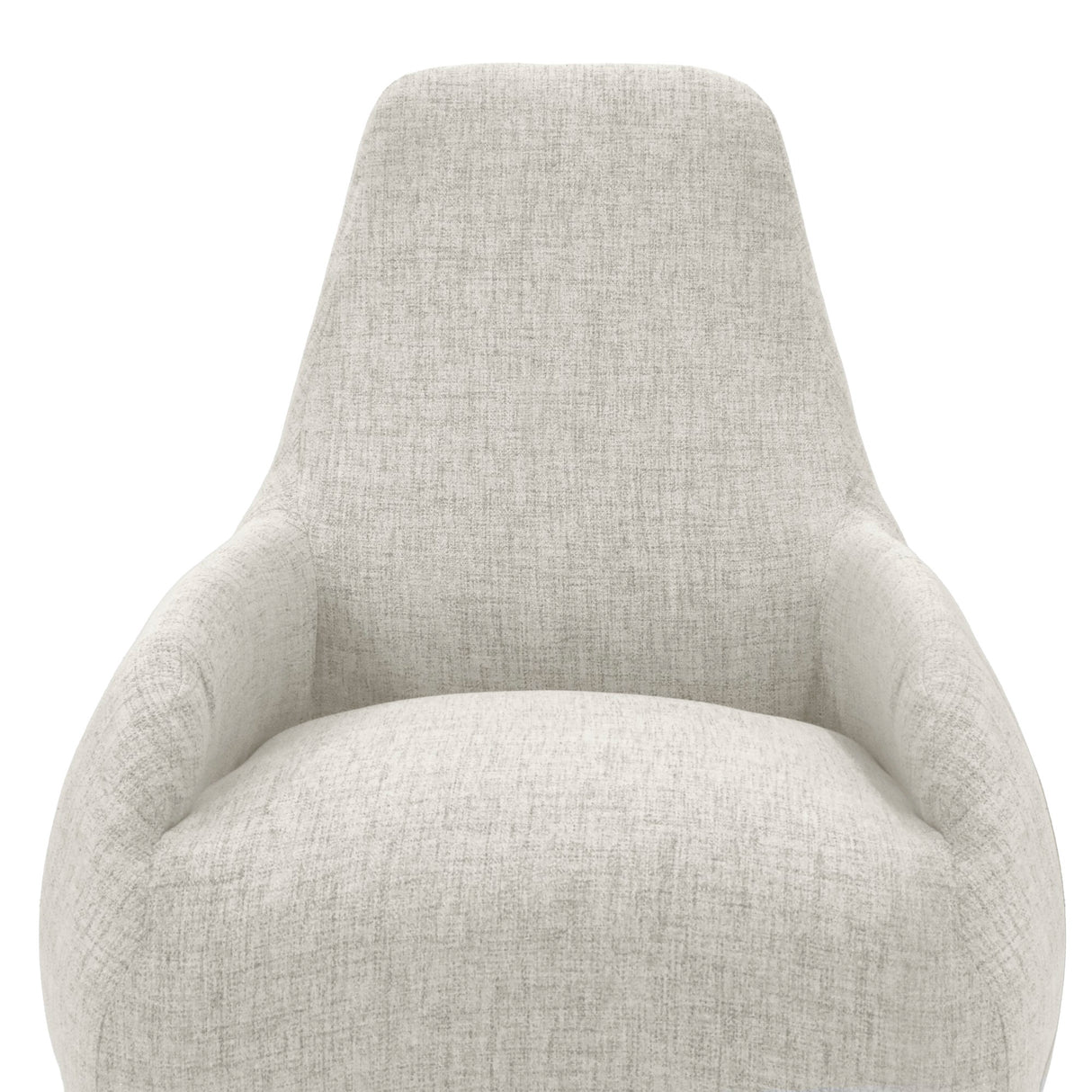 Poltrona Rusell Taupe y Matiz Caoba 77x95cm de Un Puesto con Apoya Brazos - SOFAS Y POLTRONAS | Bylmo