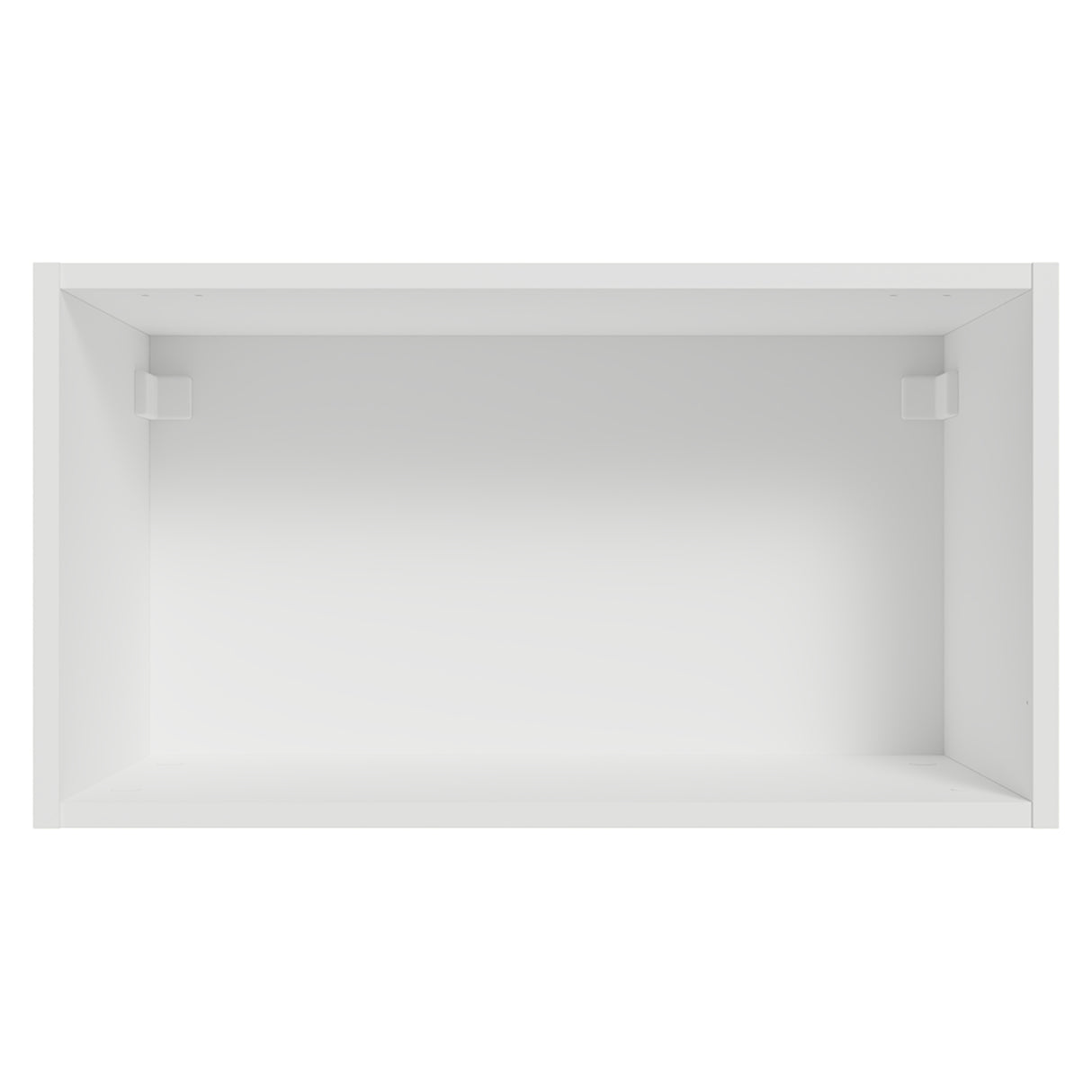 Mueble Superior de Cocina Vik Blanco y Gris 60x33cm con Un Entrepaño y Una Puerta - MUEBLES SUPERIORES DE COCINA | Bylmo