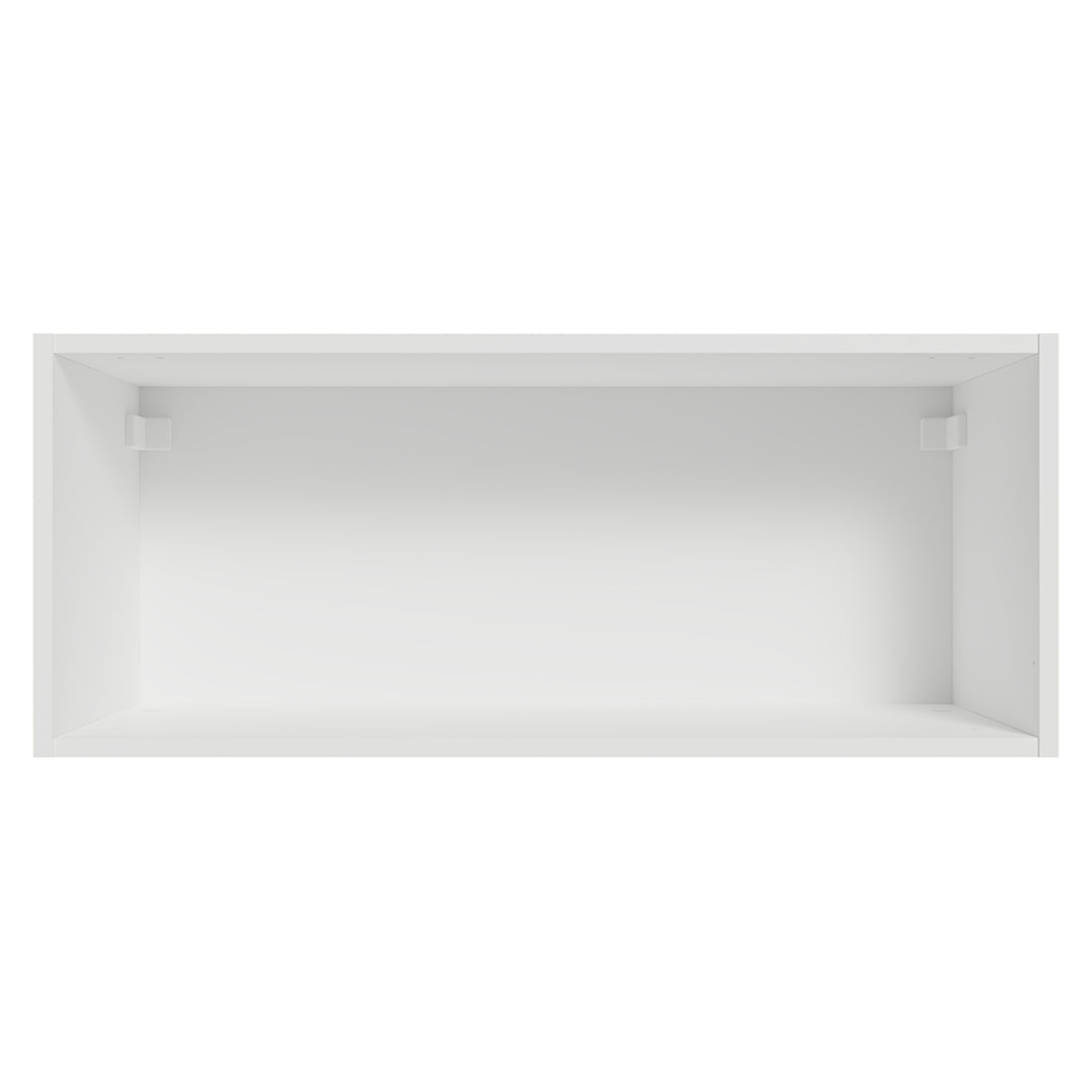 Mueble Superior de Cocina Vik Blanco y Gris 80x33cm con Un Entrepaño y Una Puerta - MUEBLES SUPERIORES DE COCINA | Bylmo