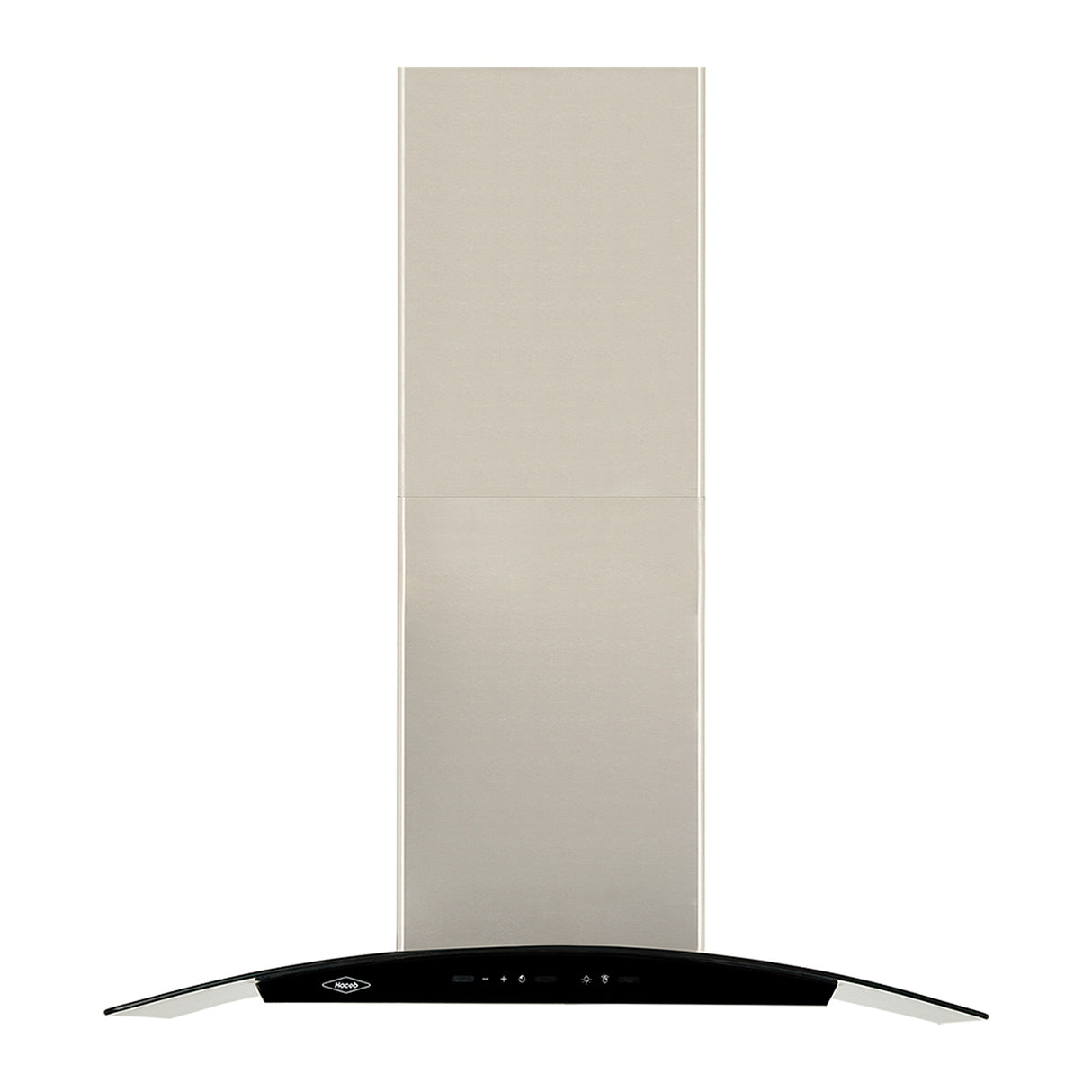 Campana Extractora Isla Haceb Negro 96x45.5cm 110 Voltios de Tres Velocidades con Pantalla Digital y con Iluminación - CAMPANAS Y EXTRACTORES | Bylmo