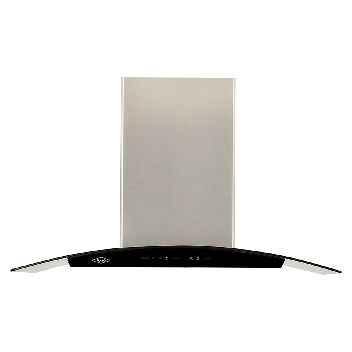 Campana Extractora Isla Haceb Negro 96x45.5cm 110 Voltios de Tres Velocidades con Pantalla Digital y con Iluminación - CAMPANAS Y EXTRACTORES | Bylmo