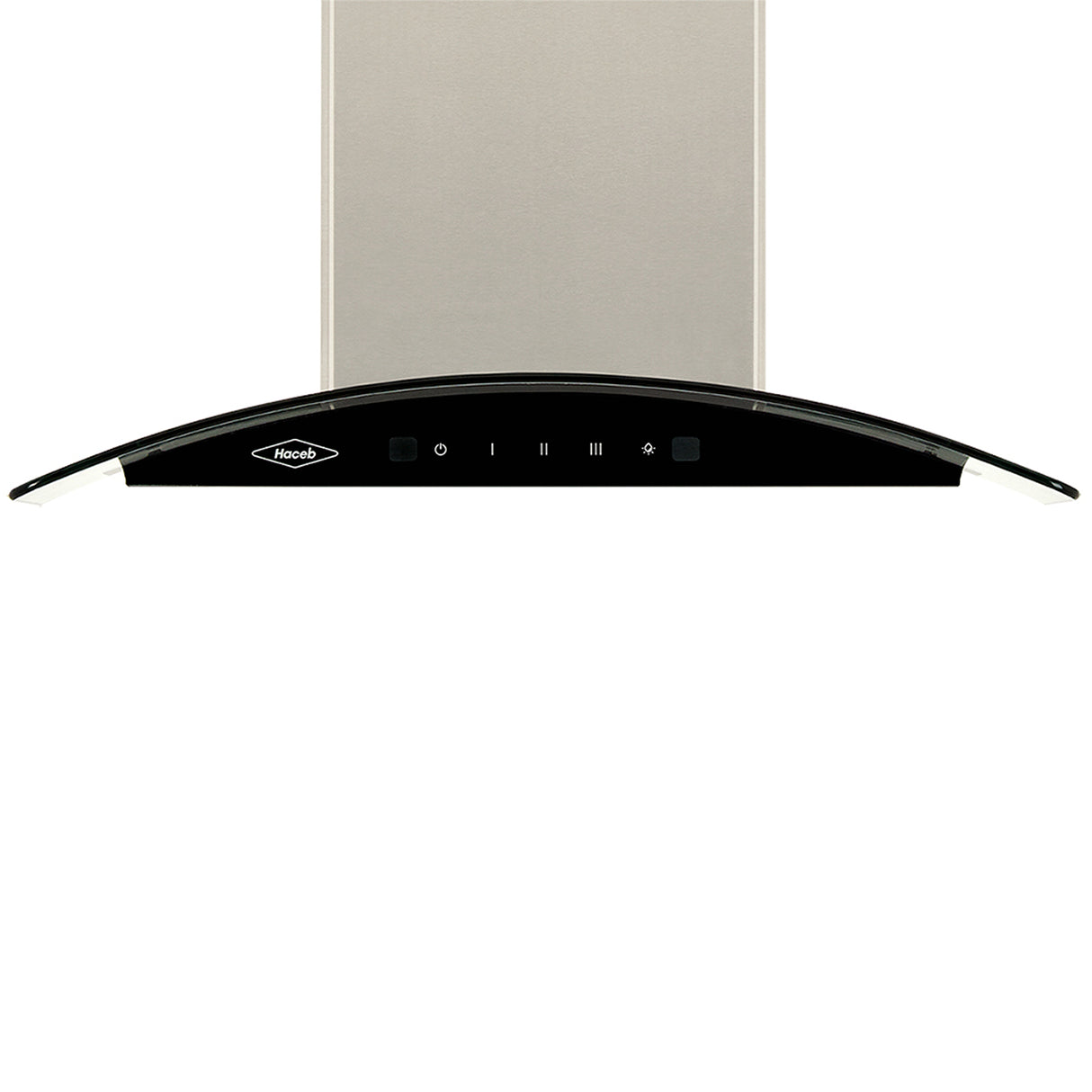 Campana Península Haceb Negro 65.5x42.5cm 110 Voltios de Tres Velocidades con Pantalla Digital y con Iluminación - CAMPANAS Y EXTRACTORES | Bylmo