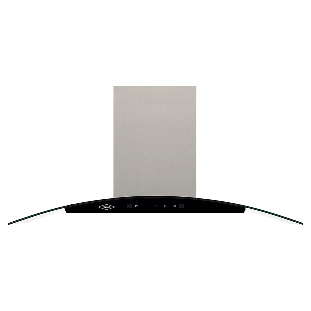Campana Península Haceb Negro 95.5x42.5cm 110 Voltios de Tres Velocidades con Pantalla Digital y con Iluminación - CAMPANAS Y EXTRACTORES | Bylmo