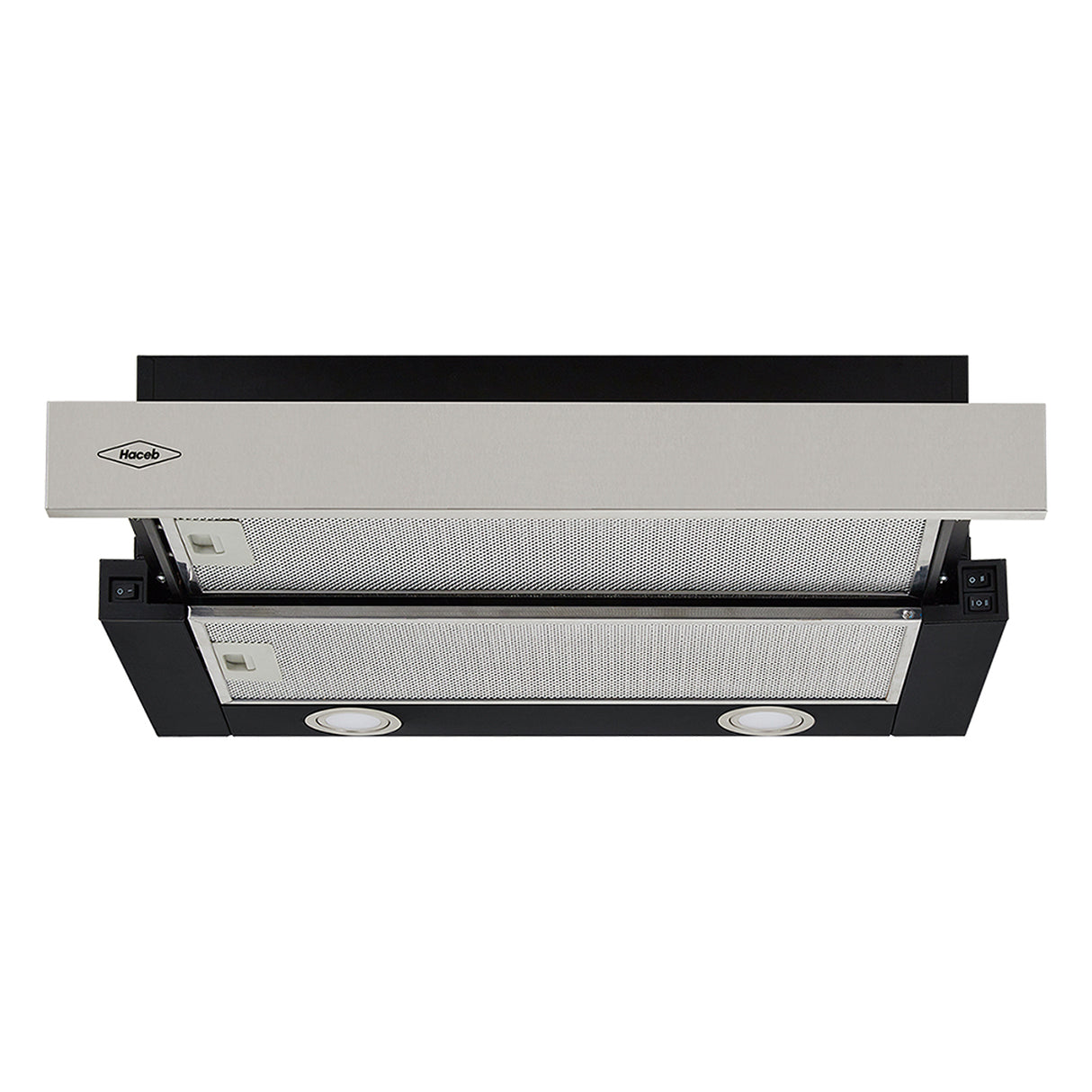 Campana Extractora Haceb Inox 66x23cm 110 Voltios de Tres Velocidades con Pantalla Digital y con Iluminación - CAMPANAS Y EXTRACTORES | Bylmo