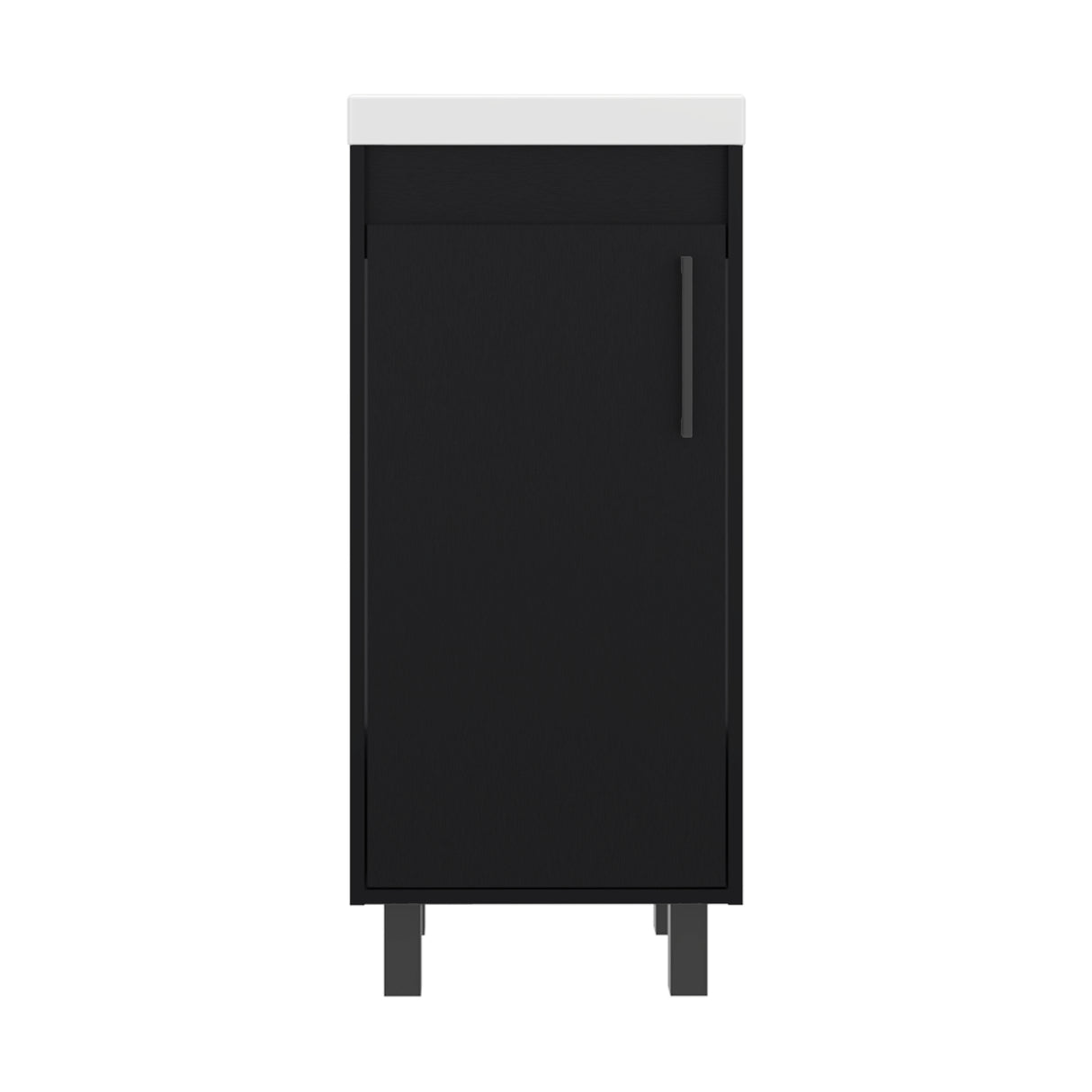 Mueble para Lavamanos Oxford Wengue 39.6x86.4cm Individual con Lavamanos y con Una Puerta - MUEBLES PARA LAVAMANOS | Bylmo