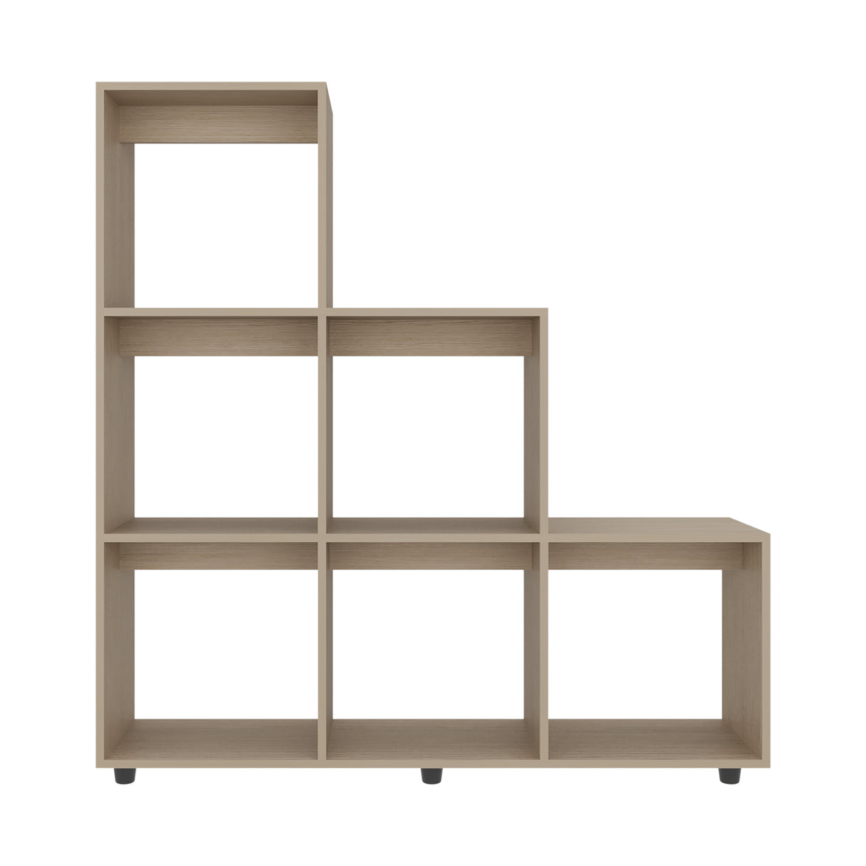 Biblioteca Escalera Salamanca Cartagena 122.1x128.2cm con con Seis Compartimientos y con Patas