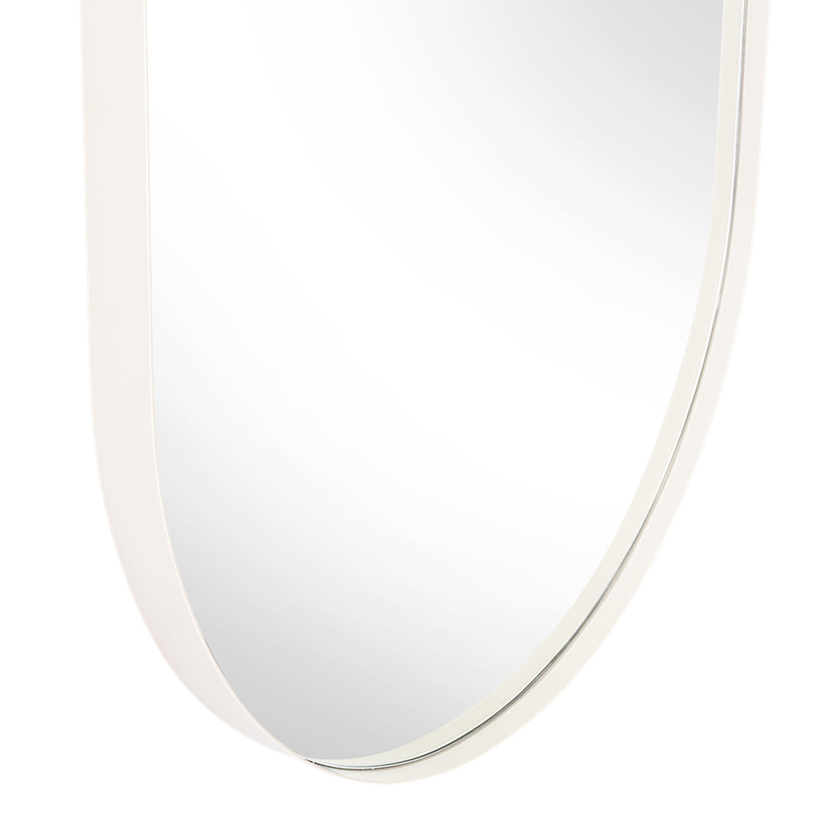 Espejo de Pared Rainbow Capri 50x100cm Ovalado con Marco En PVC