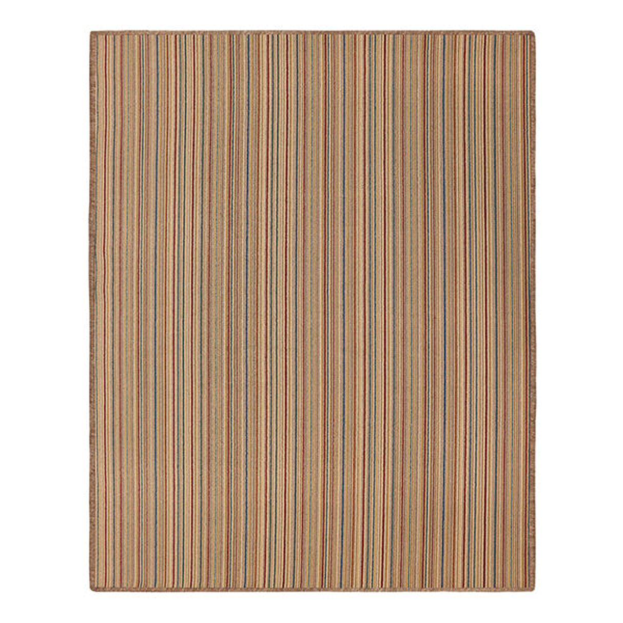 Alfombra Newark Multicolor 250x200cm Rectangular Suave para Sala De Estar de Lineas