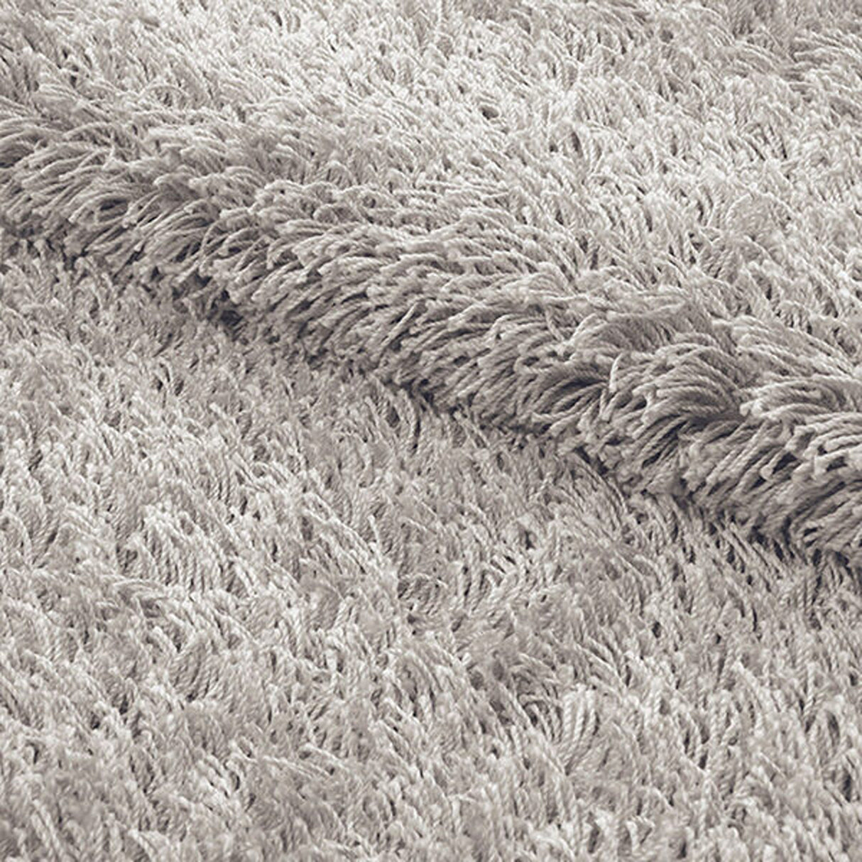 Alfombra Hawaii Gris 200x150cm Rectangular Suave para Sala De Estar Fondo Entero