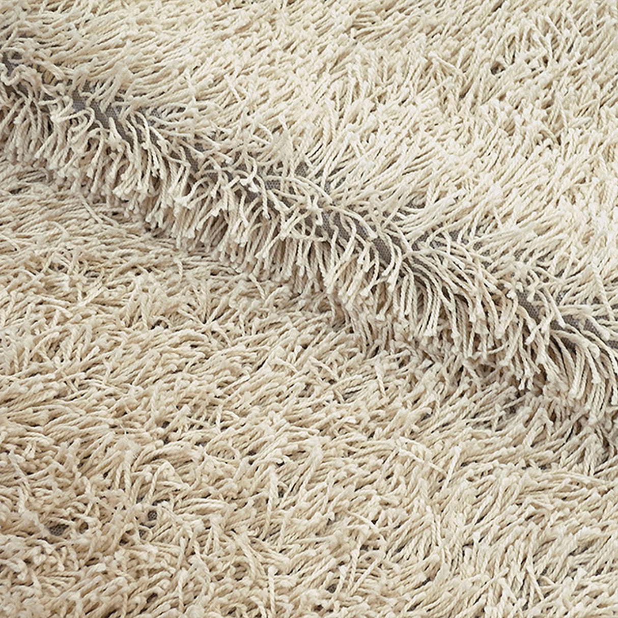 Alfombra Hawaii Blanco Crema 100x50cm Rectangular Suave para Sala De Estar Fondo Entero
