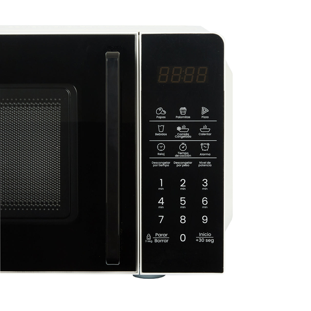 Horno Microondas Haceb Blanco 44.6x20cm de 20 Litros con 12 Funciones Preconfiguradas