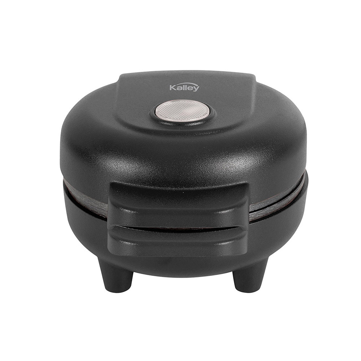 Mini Waflera Kalley Negro Mate 16x8.4cm de Un Puesto