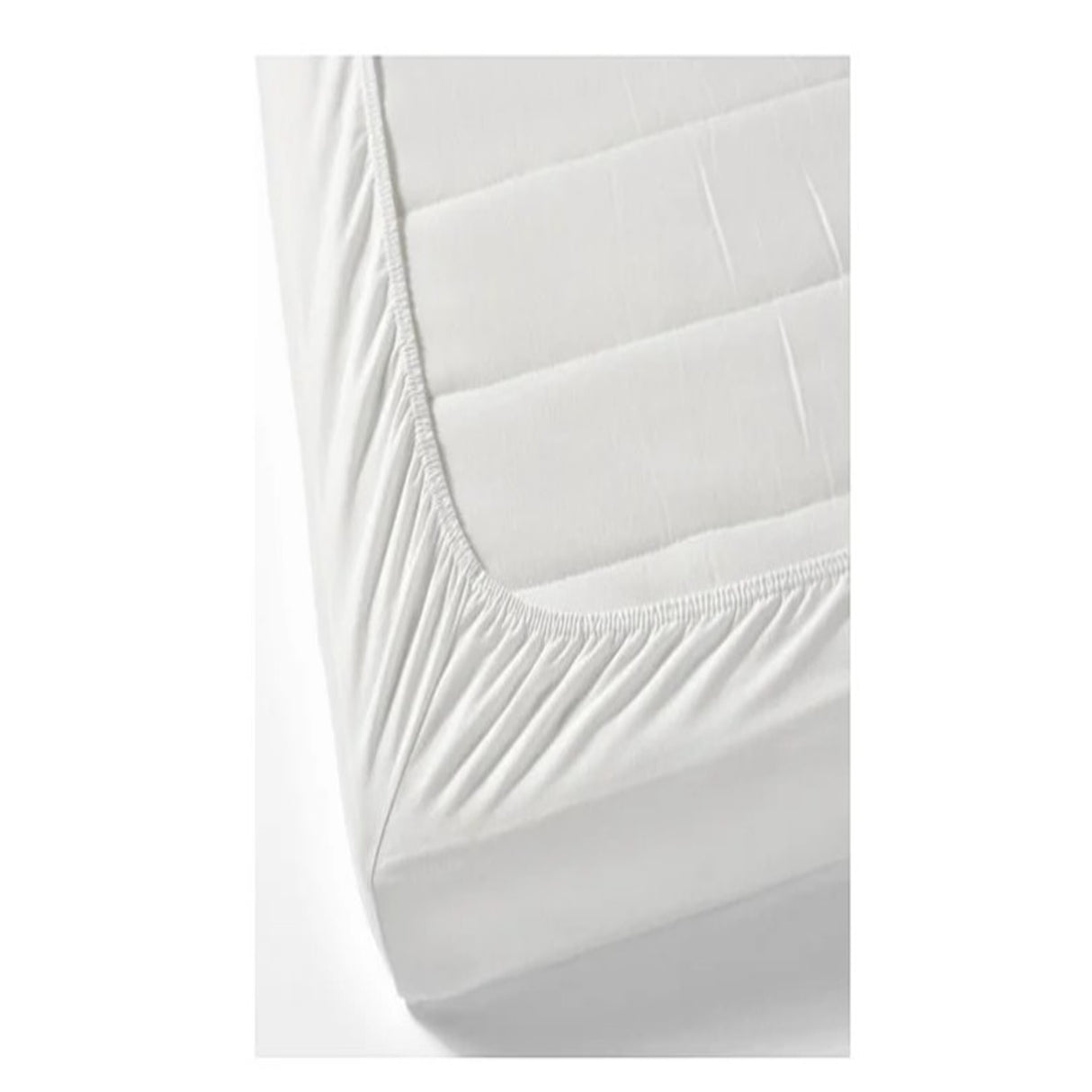 Sábana Ajustable Antifluido Blanco para Cama King 200 X 190 Cm 200 Hilos Antifluido Fondo Entero
