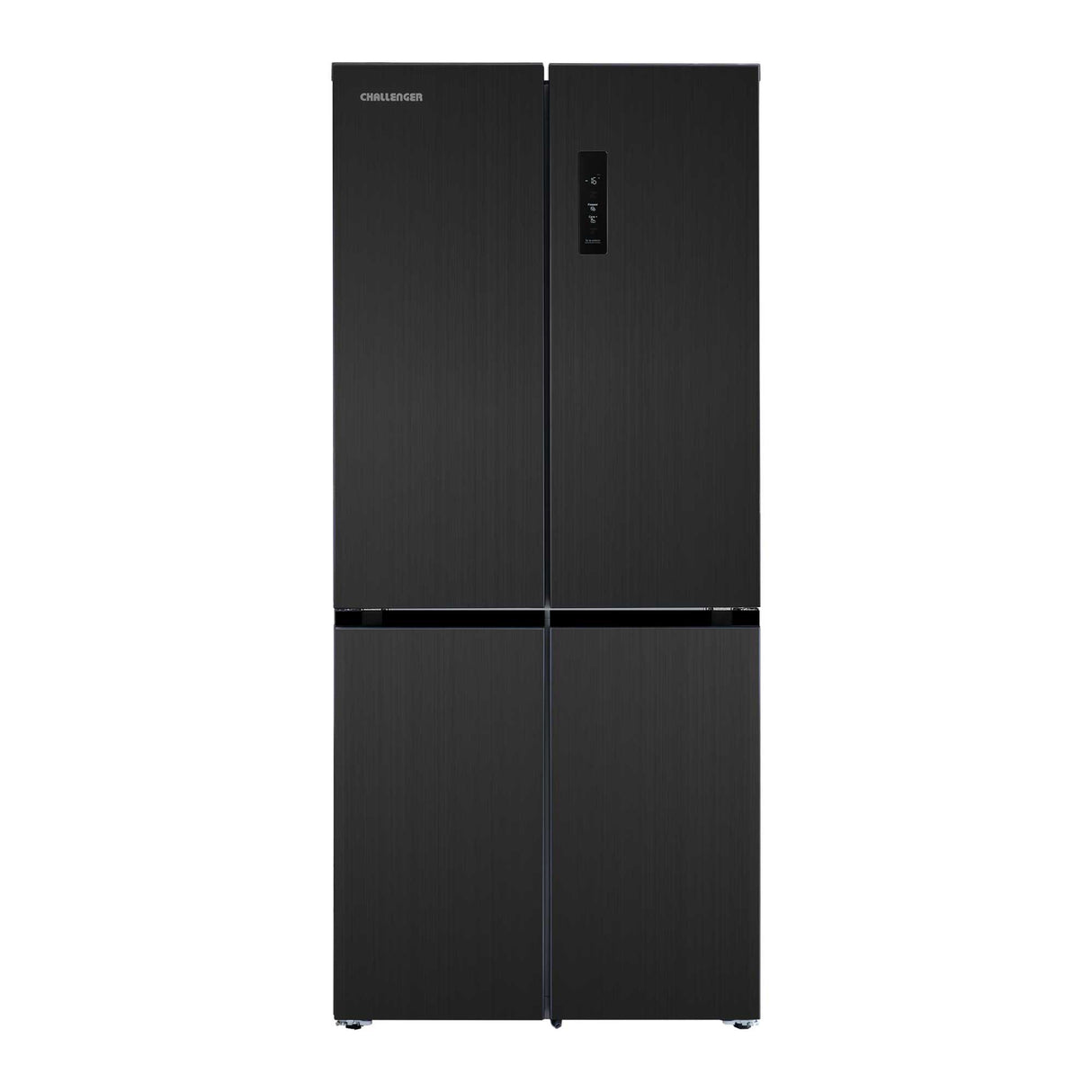 Nevecón No Frost Challenger Cross Door Dark Inox 83.5x191.2cm de 502 Litros con Pantalla Digital