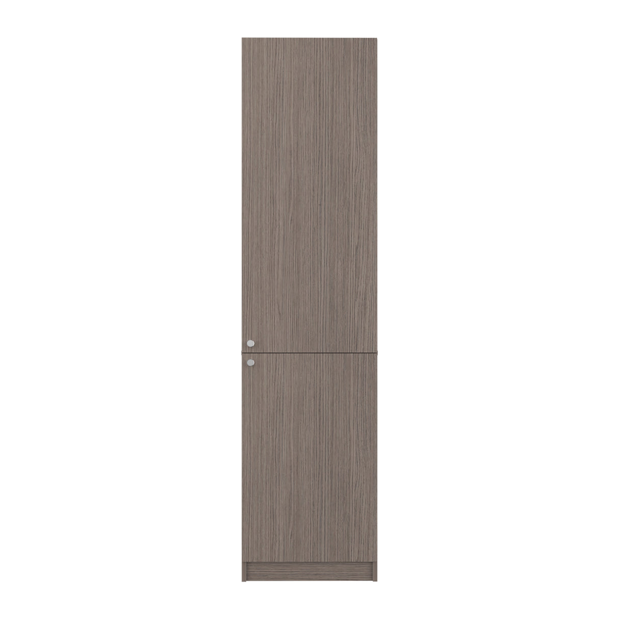Estantería E-M5 Gris Positano y Wengue 45x180.6cm con Cinco Compartimientos y con Tres Entrepaños