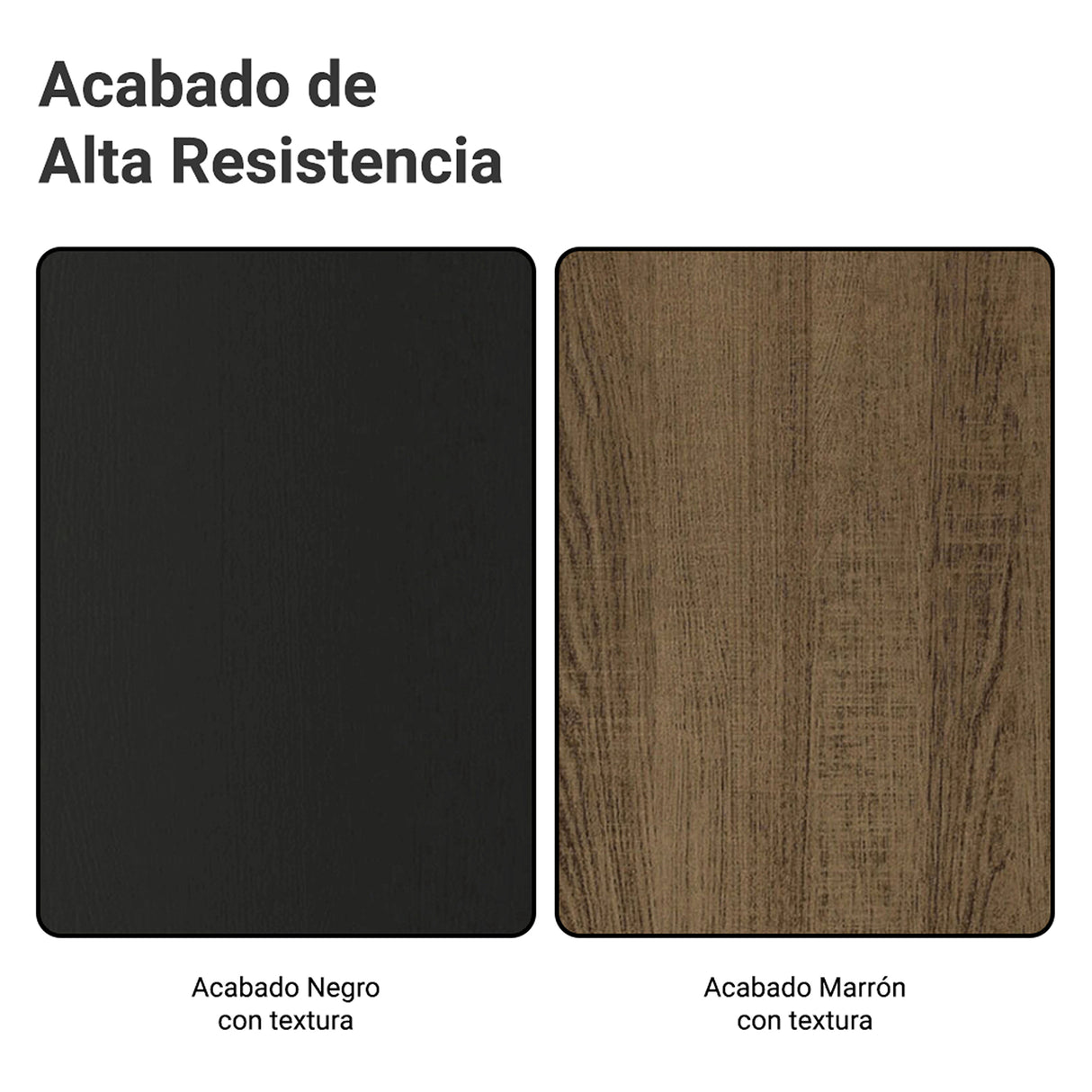 Estantería Marrón y Negro 118x180cm con Diez Compartimientos y con Diez Entrepaños de Resistencia 8 KG cada uno