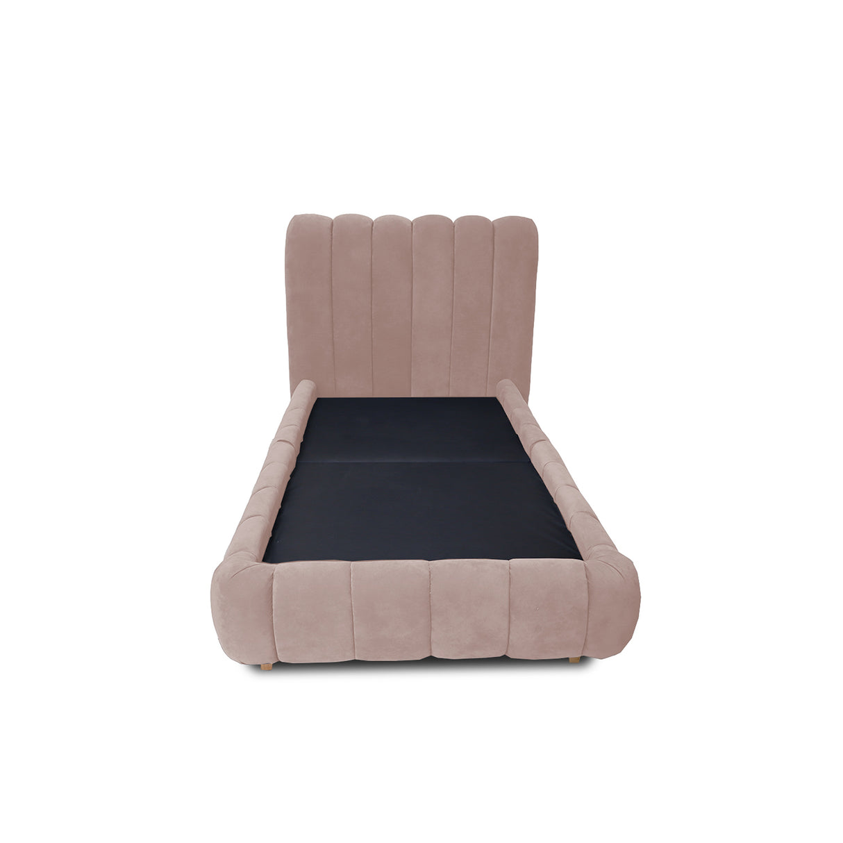 Combo Base Cama y Cabecero Praga Camel 100x40cm para Colchón Sencillo 100 X 190 Cm sin Colchón