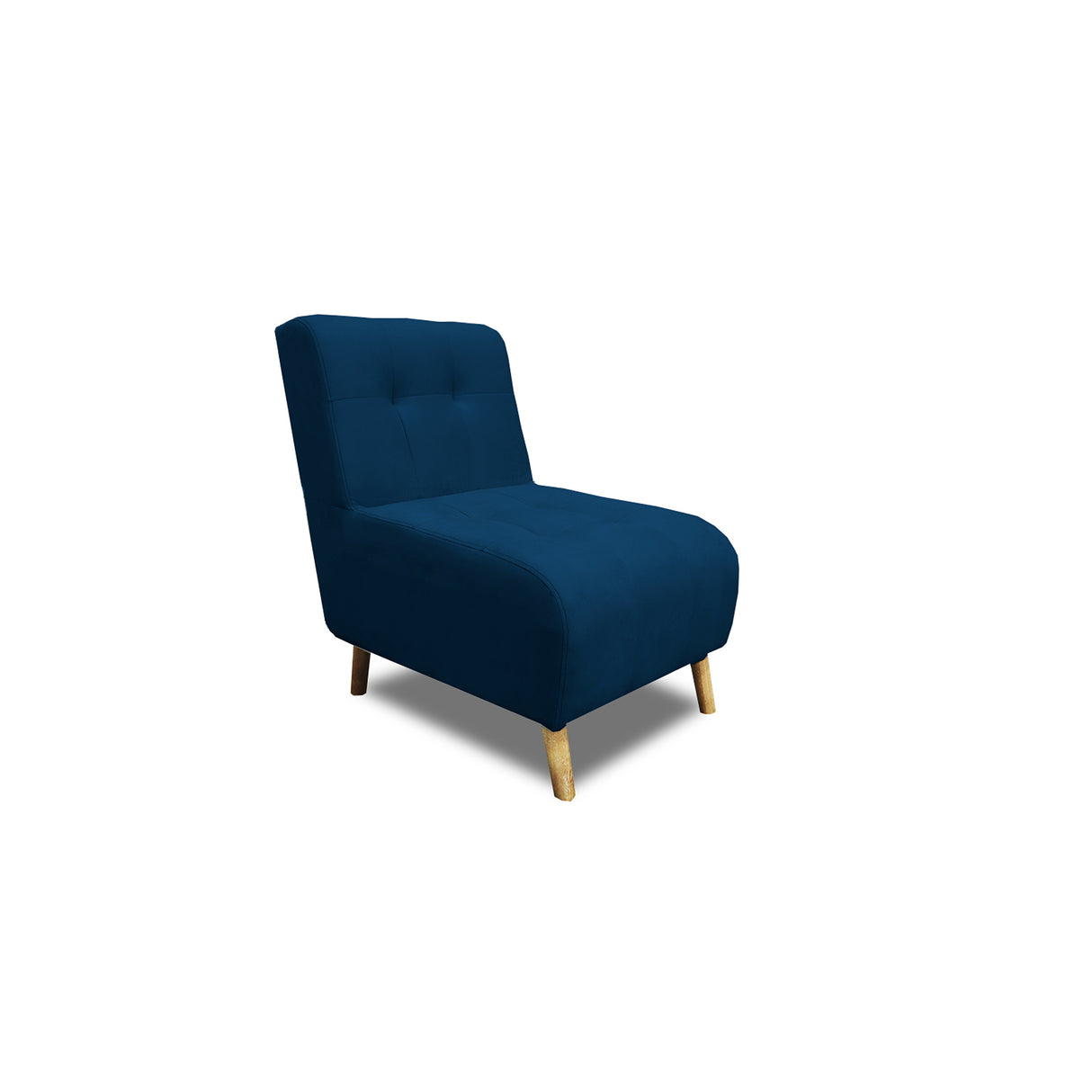 Poltrona Milan Azul 60x95cm de Un Puesto sin Apoya Brazos