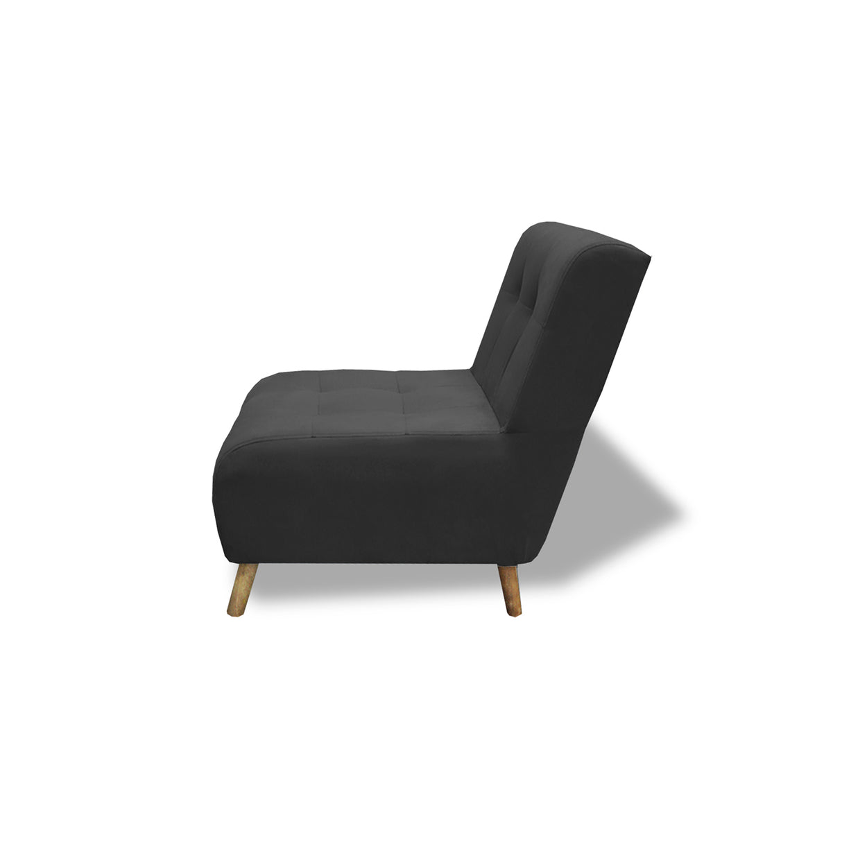 Poltrona Milan Gris Oscuro 60x95cm de Un Puesto sin Apoya Brazos
