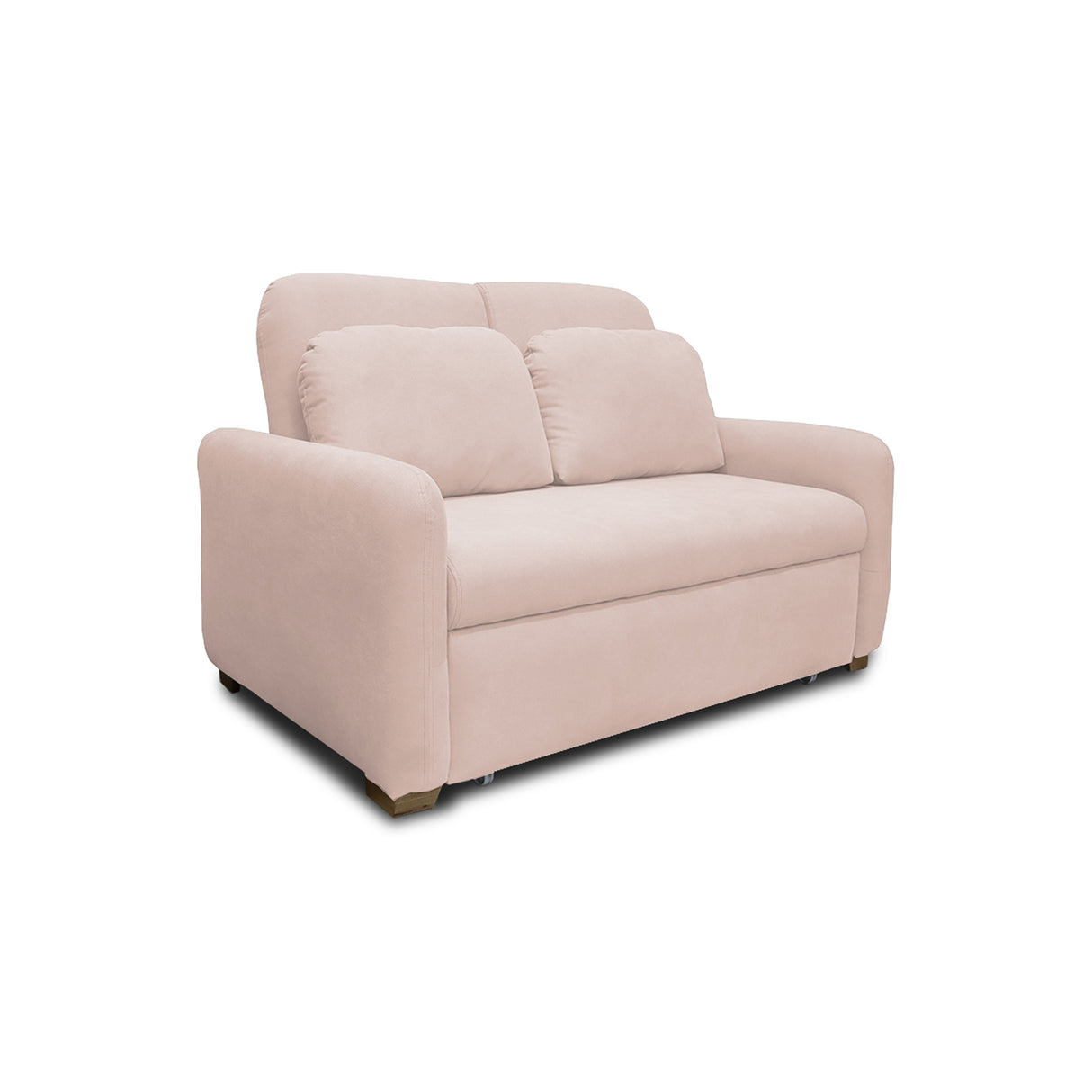 Sofacama Nube Beige 120x95cm de Dos Puestos Reclinable con Apoya Brazos