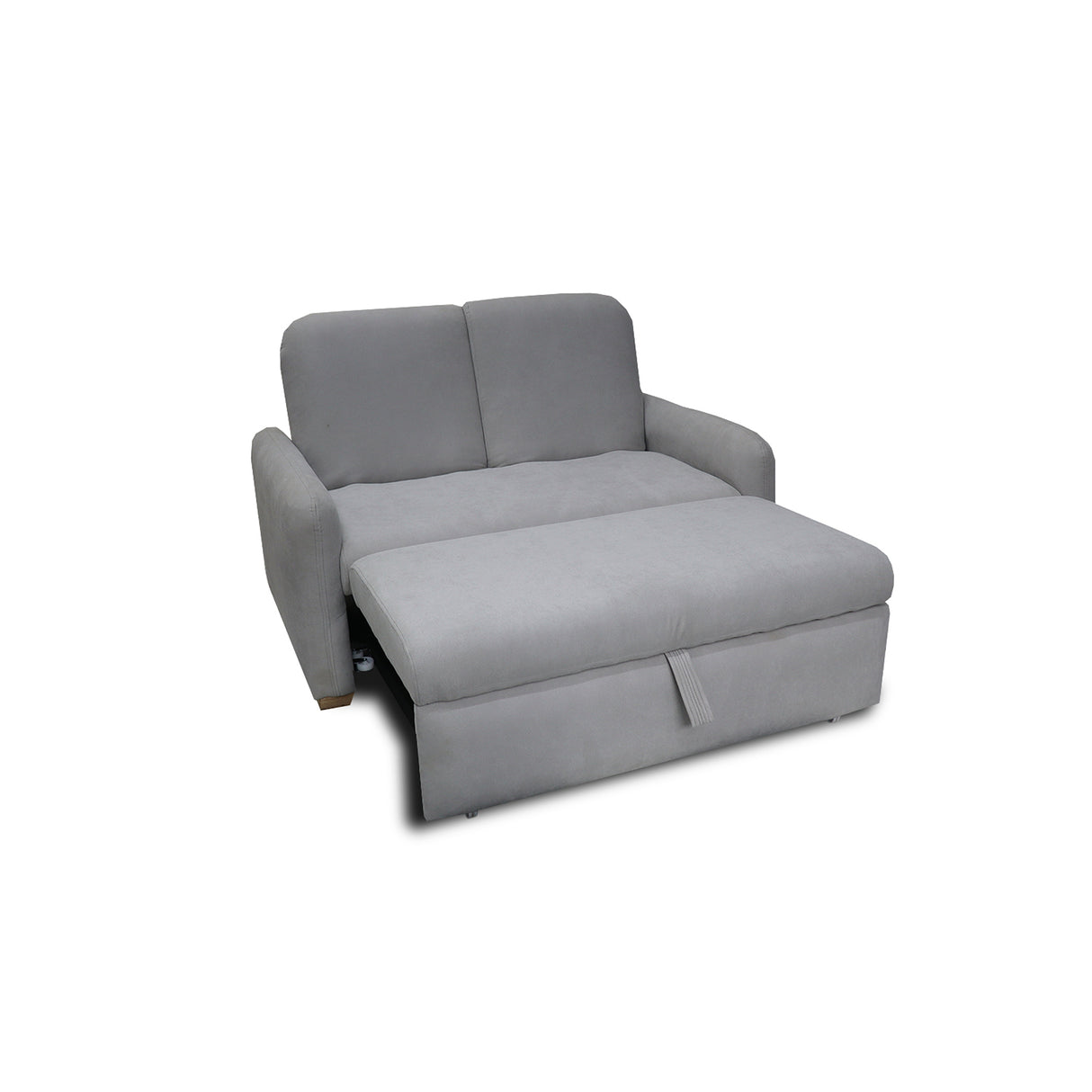 Sofacama Nube Gris 120x95cm de Dos Puestos Reclinable con Apoya Brazos