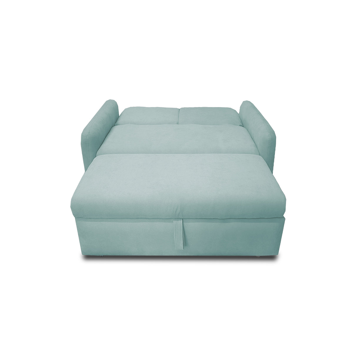 Sofacama Nube Menta 120x95cm de Dos Puestos Reclinable con Apoya Brazos