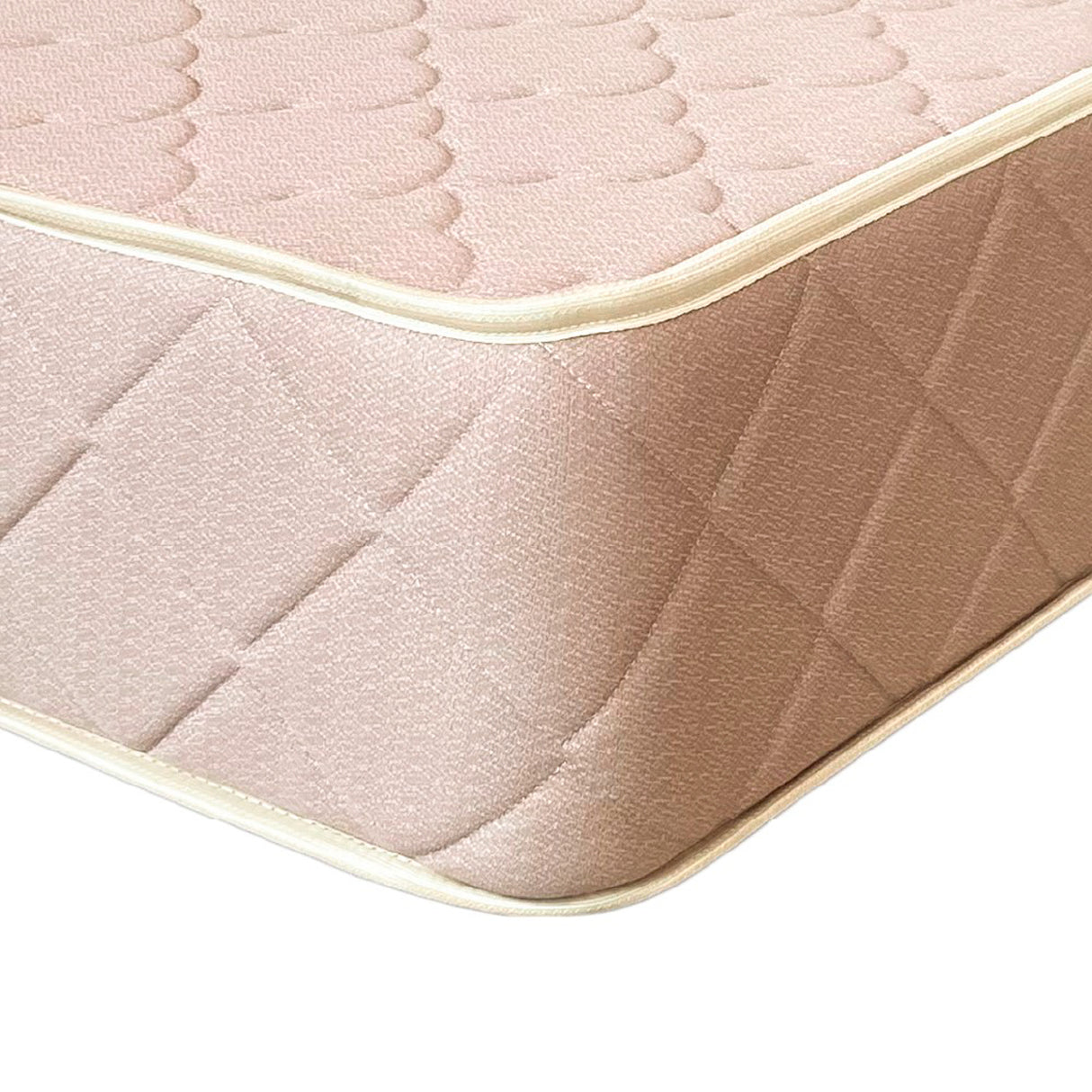 Colchón Candelaria Beige Neutral Queen 160 X 190 Cm Ortopedico Firmeza Firme Adaptable Doble Faz