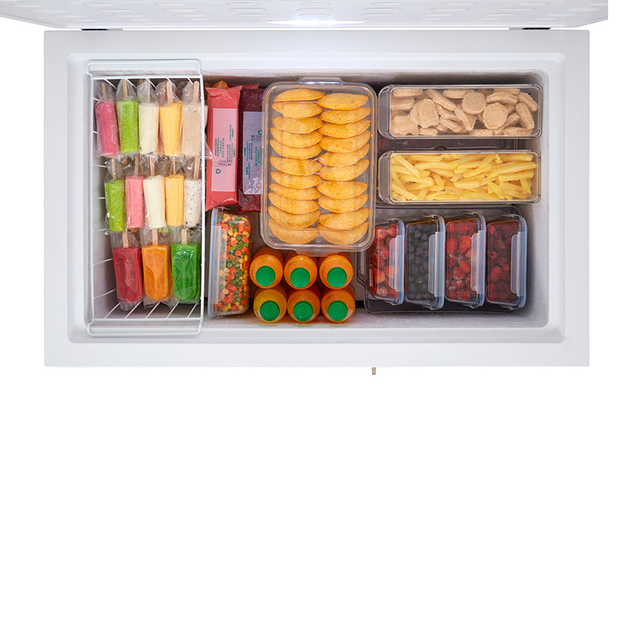 Congelador Frost Haceb Blanco 95.4x95.4cm de 251 Litros con Control de Temperatura