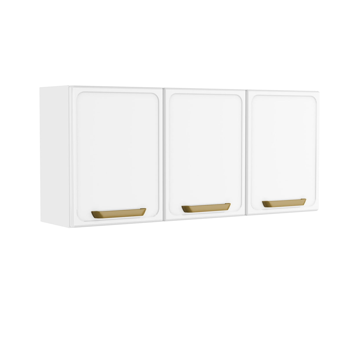 Mueble Superior de Cocina Essencia Blanco 120x52cm con Un Entrepaño y Tres Puertas