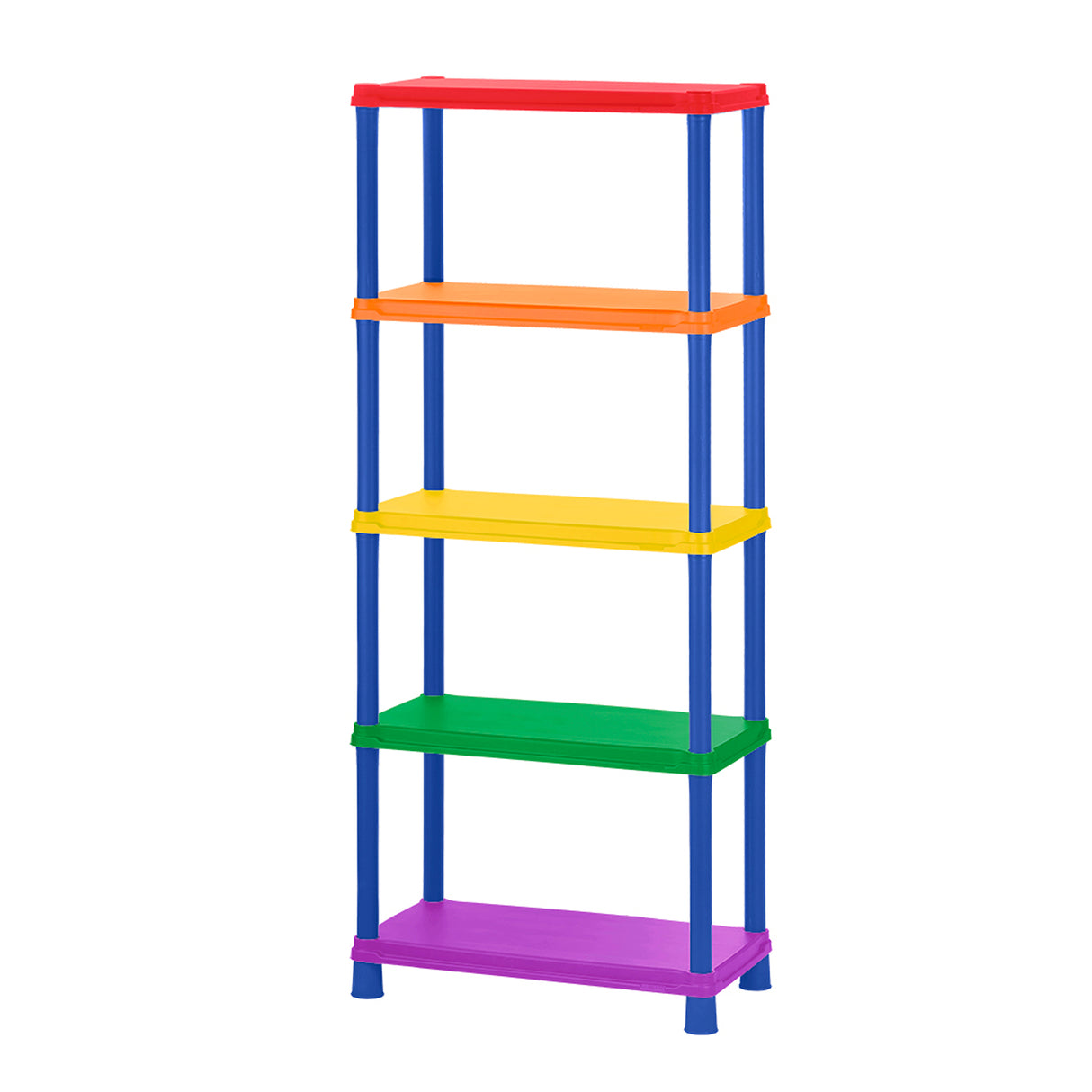 Estante Rimax Multicolor 71.4x174.5cm Rectangular con Cinco Compartimientos y con Cinco Entrepaños