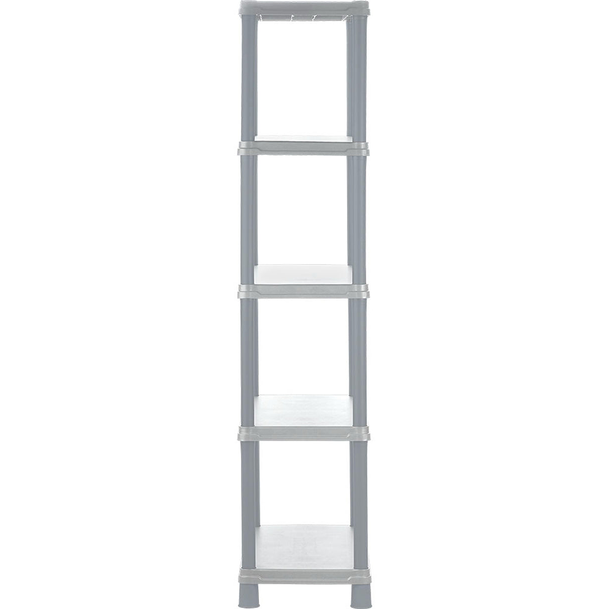 Estante Rimax Solido Gris 71.4x174.5cm de Cinco Niveles